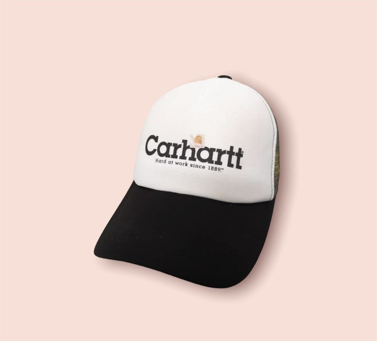 VTG CARHARTT CAMO TRUCKER SNAPBACK