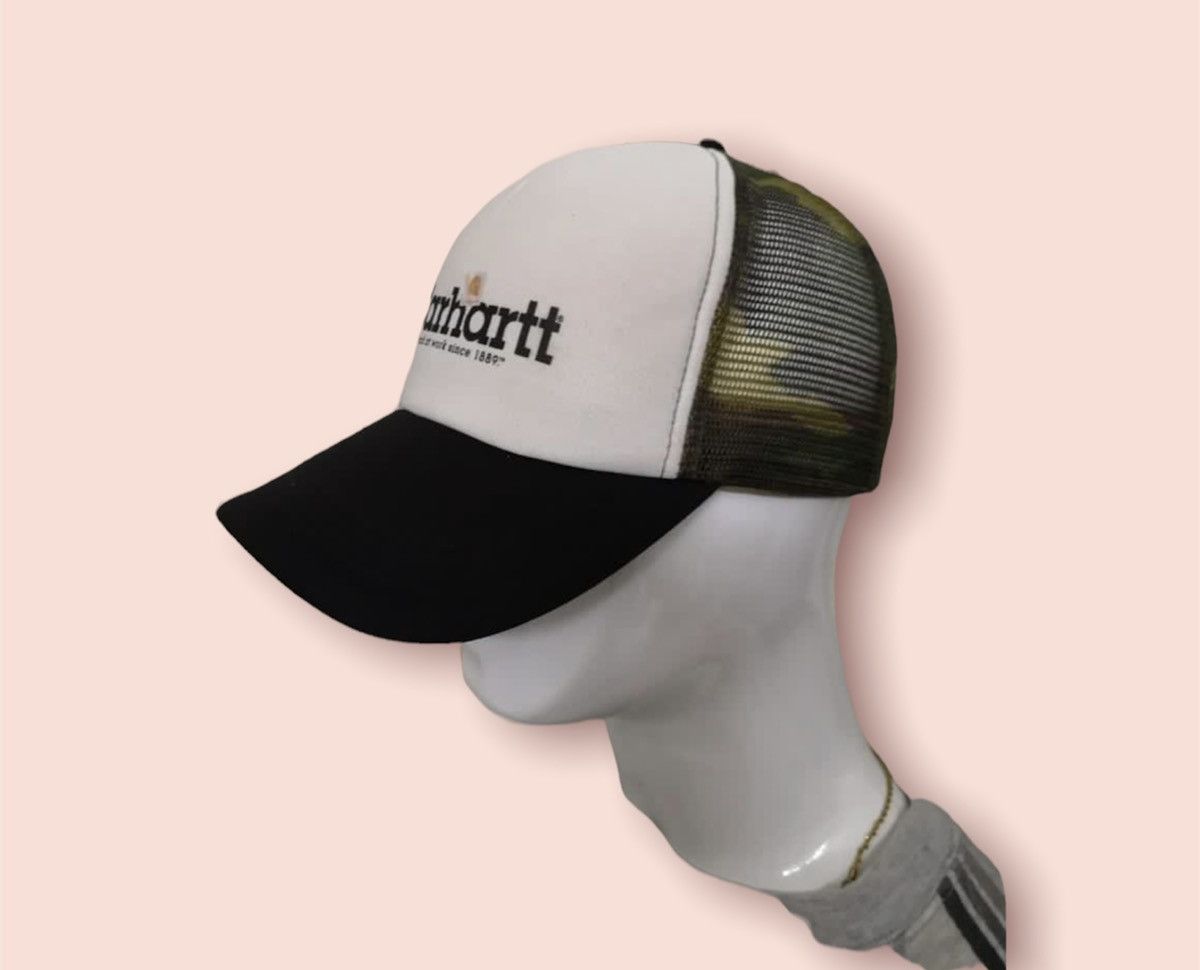 Carhartt × Vintage VTG CARHARTT CAMO TRUCKER SNAPBACK Size ONE SIZE - 2 Thumbnail