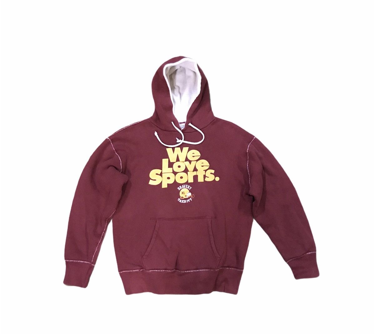 Japanese Brand Warehouse Spellout hoodie sweatshirt L size