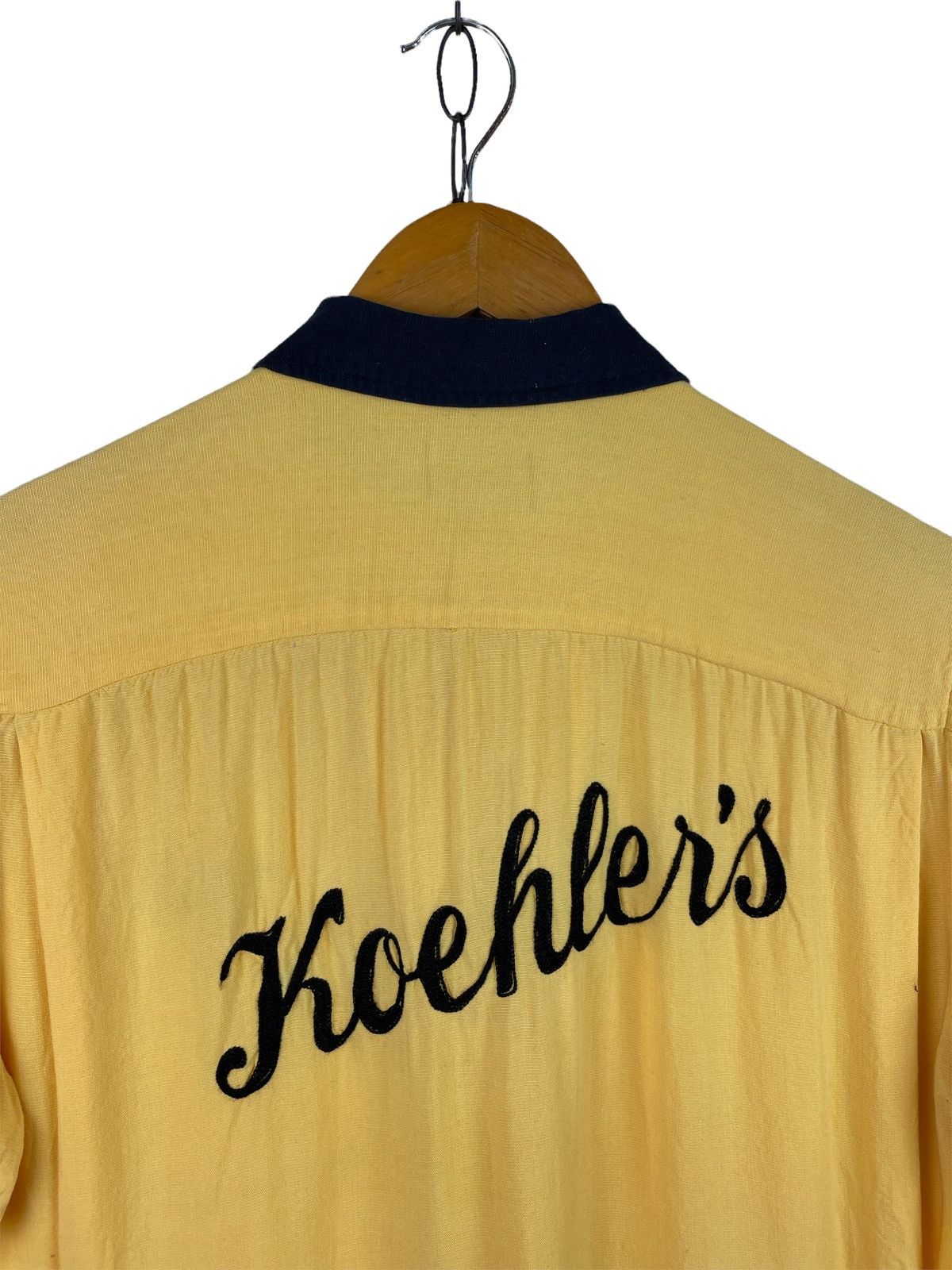 Sports Specialties × Vintage Vintage Koehler’s Hilton Single Needle Rayon Bowling Shirt Size US M / EU 48-50 / 2 - 1 Thumbnail