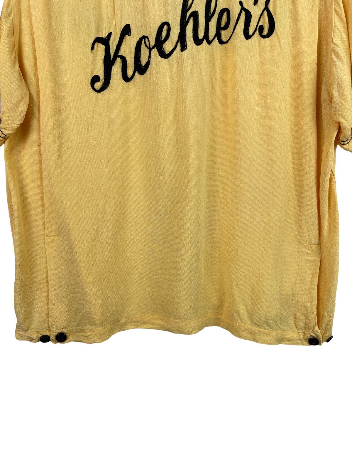 Sports Specialties × Vintage Vintage Koehler’s Hilton Single Needle Rayon Bowling Shirt Size US M / EU 48-50 / 2 - 8 Thumbnail