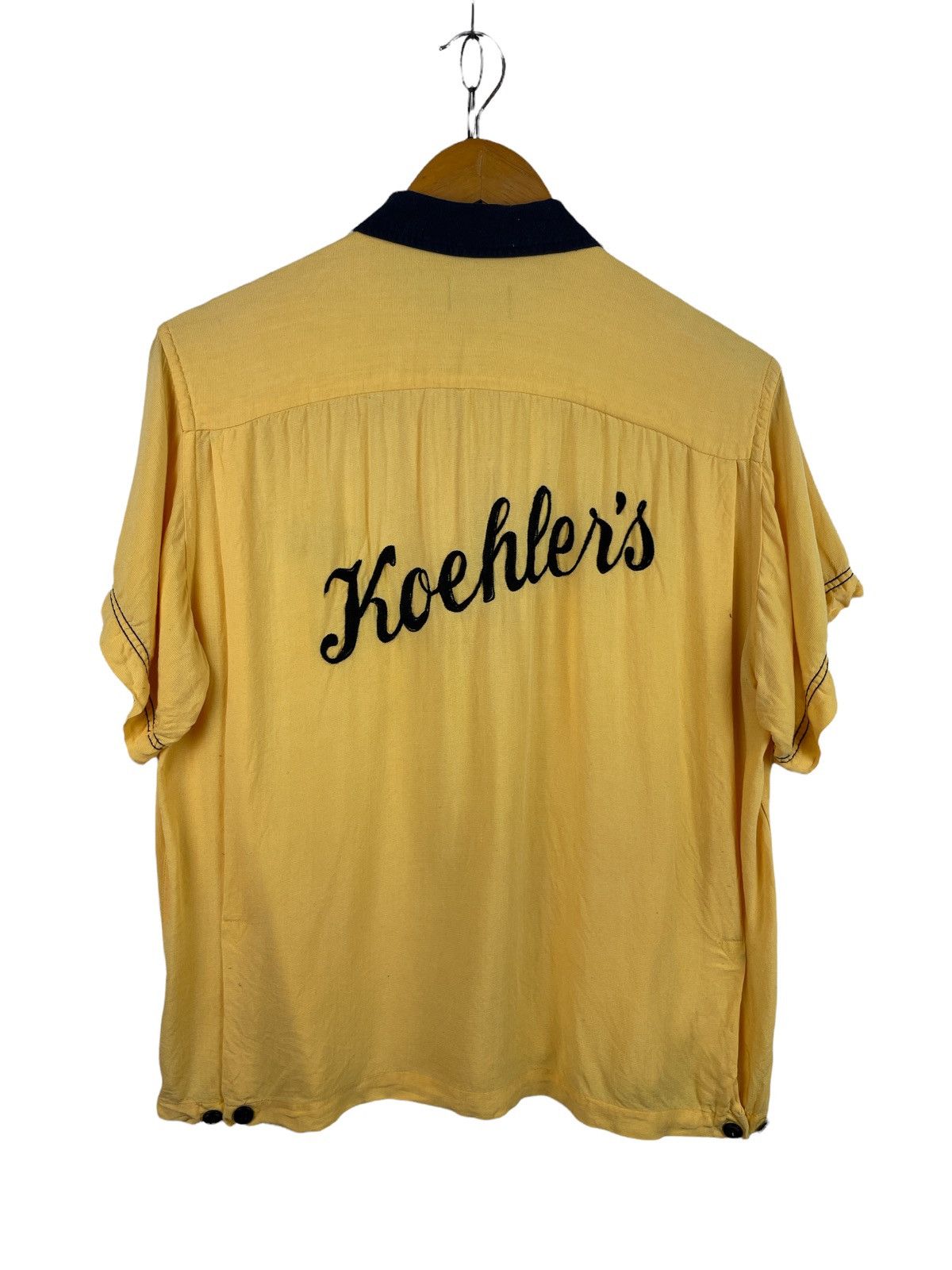 Sports Specialties × Vintage Vintage Koehler’s Hilton Single Needle Rayon Bowling Shirt Size US M / EU 48-50 / 2 - 6 Thumbnail