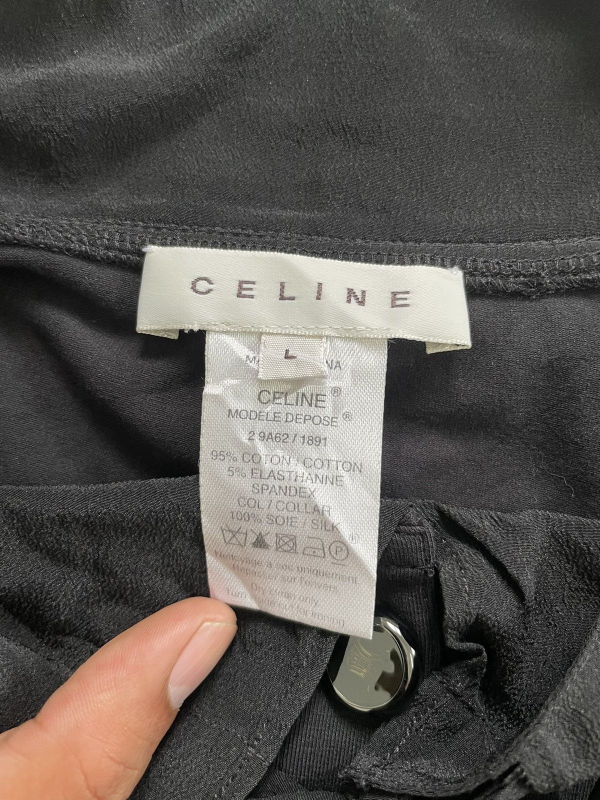 Celine Celine top Size L / US 10 / IT 46 - 4 Thumbnail