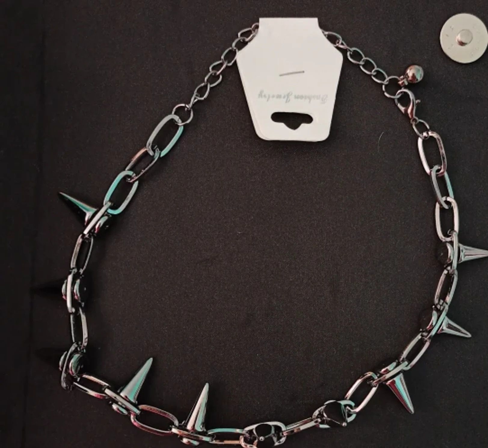 Jewelry Rivet Chokers Necklaces Size ONE SIZE - 2 Thumbnail