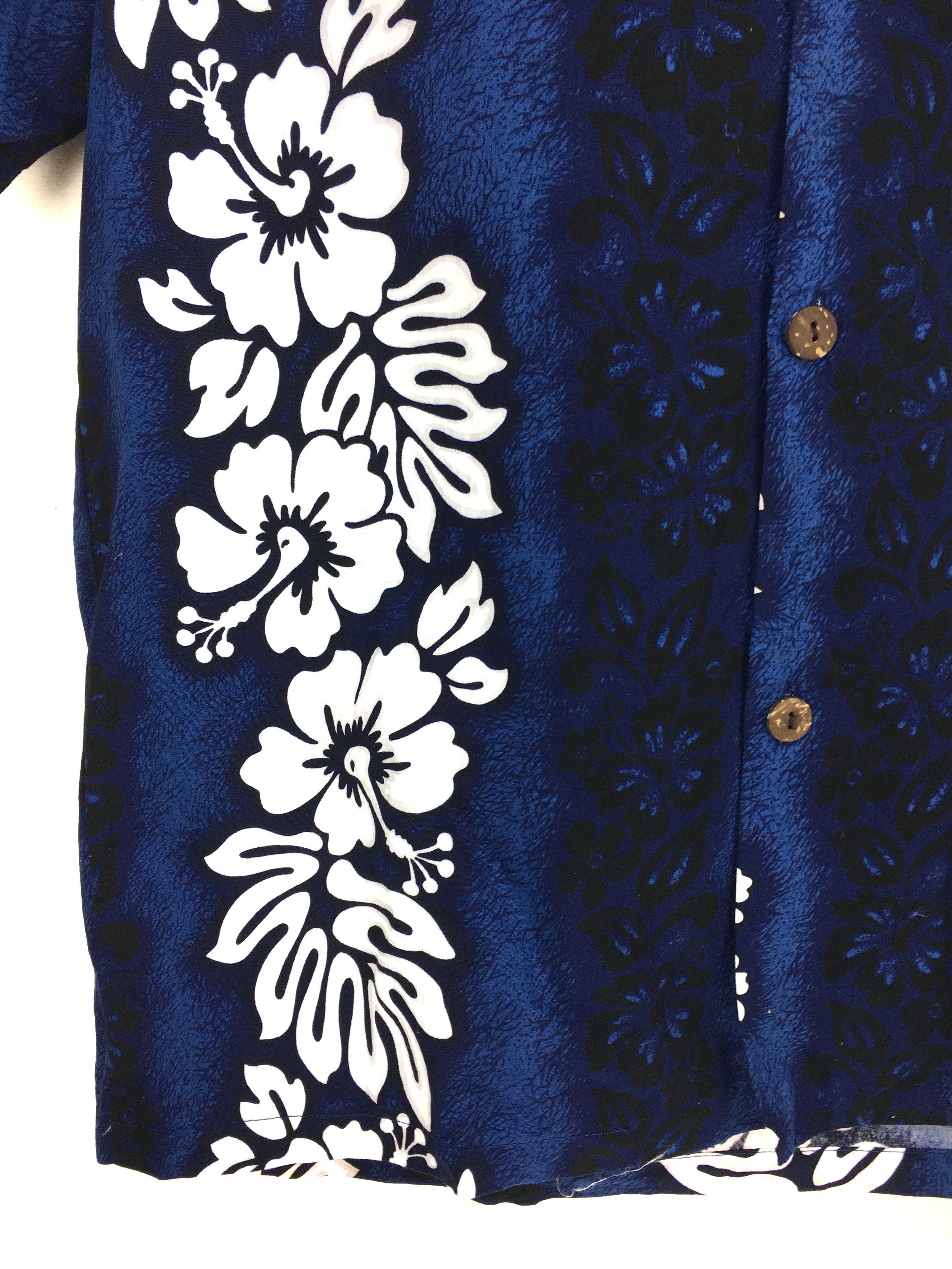 Vintage Vintage ROYAL CREATIONS Panel Border Floral Hawaiian Shirt Size US S / EU 44-46 / 1 - 5 Thumbnail