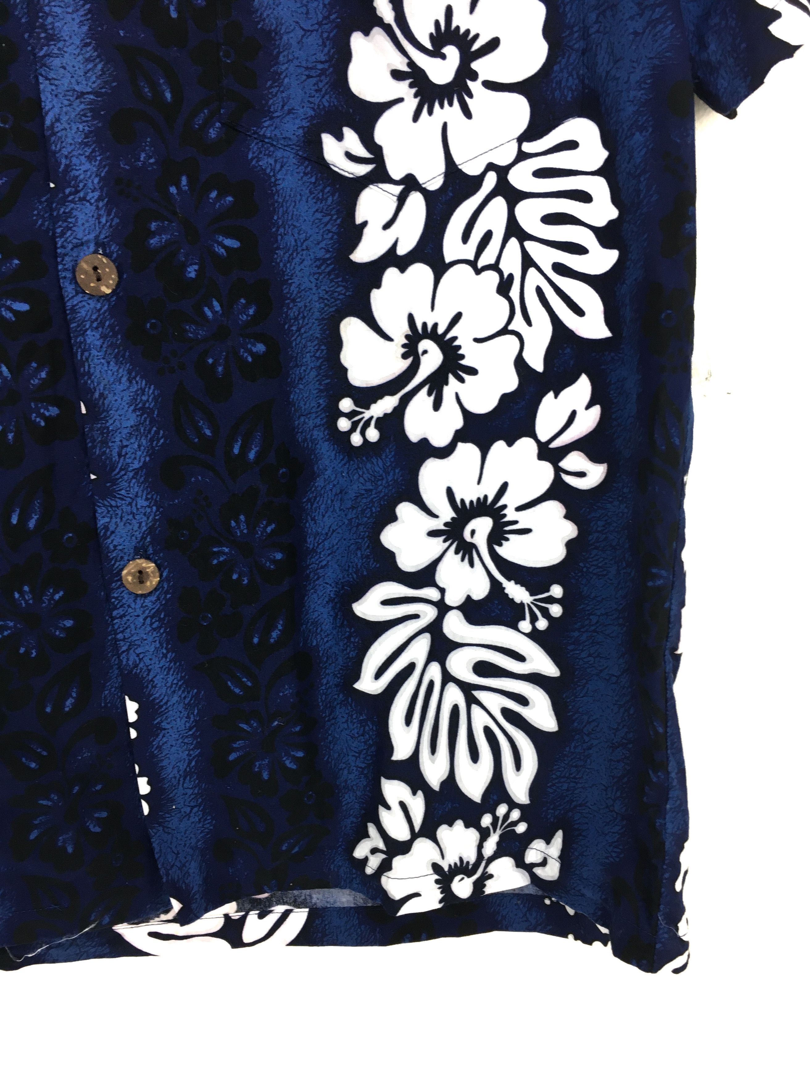 Vintage Vintage ROYAL CREATIONS Panel Border Floral Hawaiian Shirt Size US S / EU 44-46 / 1 - 4 Thumbnail