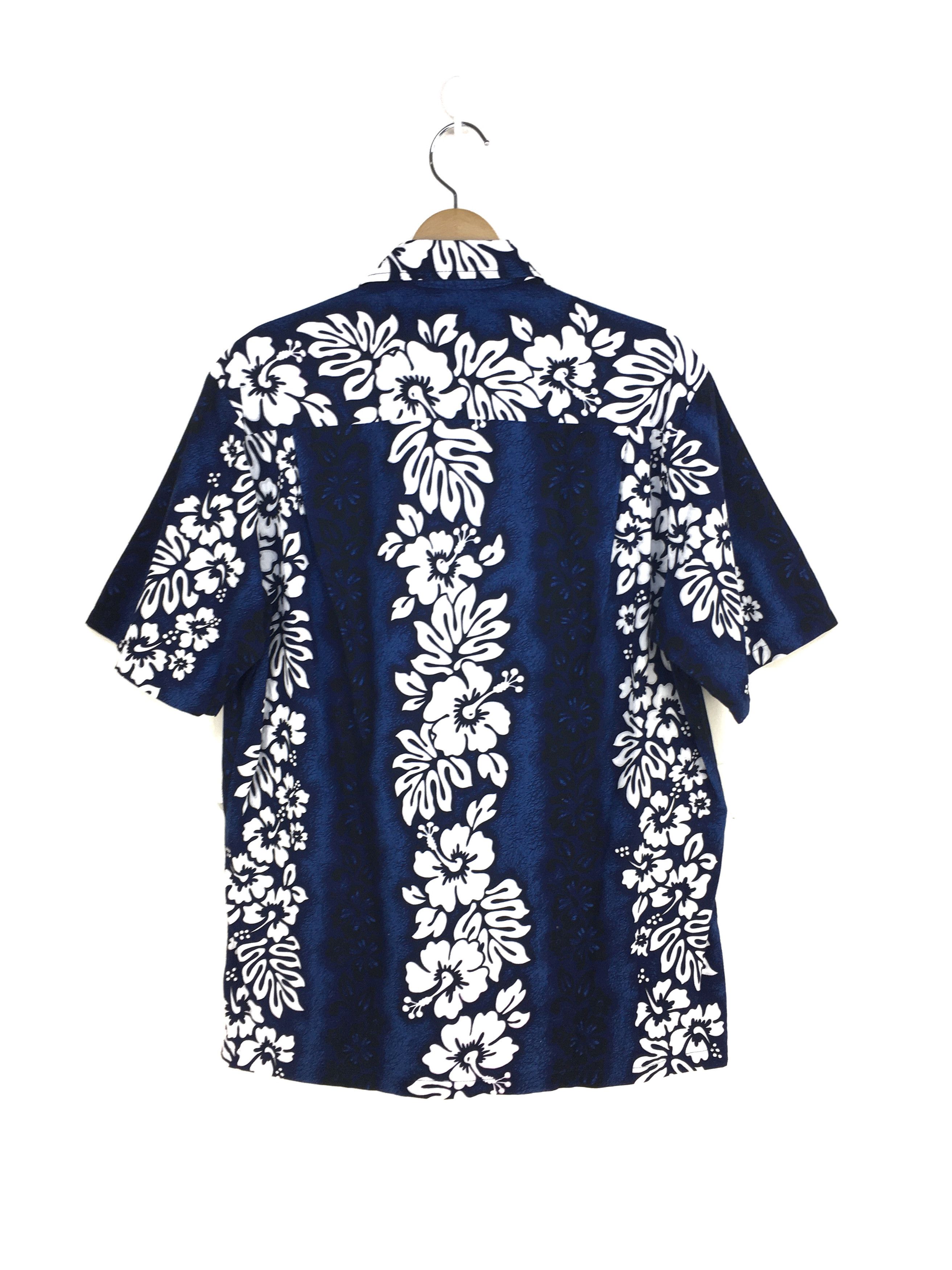 Vintage Vintage ROYAL CREATIONS Panel Border Floral Hawaiian Shirt Size US S / EU 44-46 / 1 - 9 Thumbnail