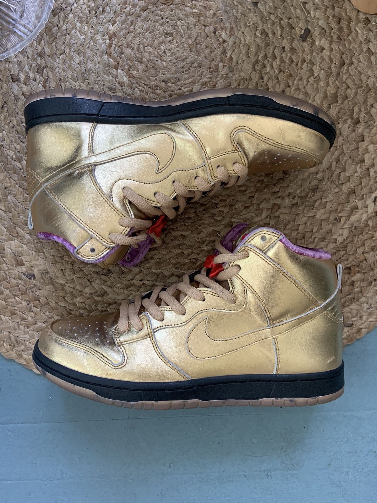 Nike Humidity x Dunk High SB Trumpet 2018 Size US 9.5 / EU 42-43 - 3 Thumbnail