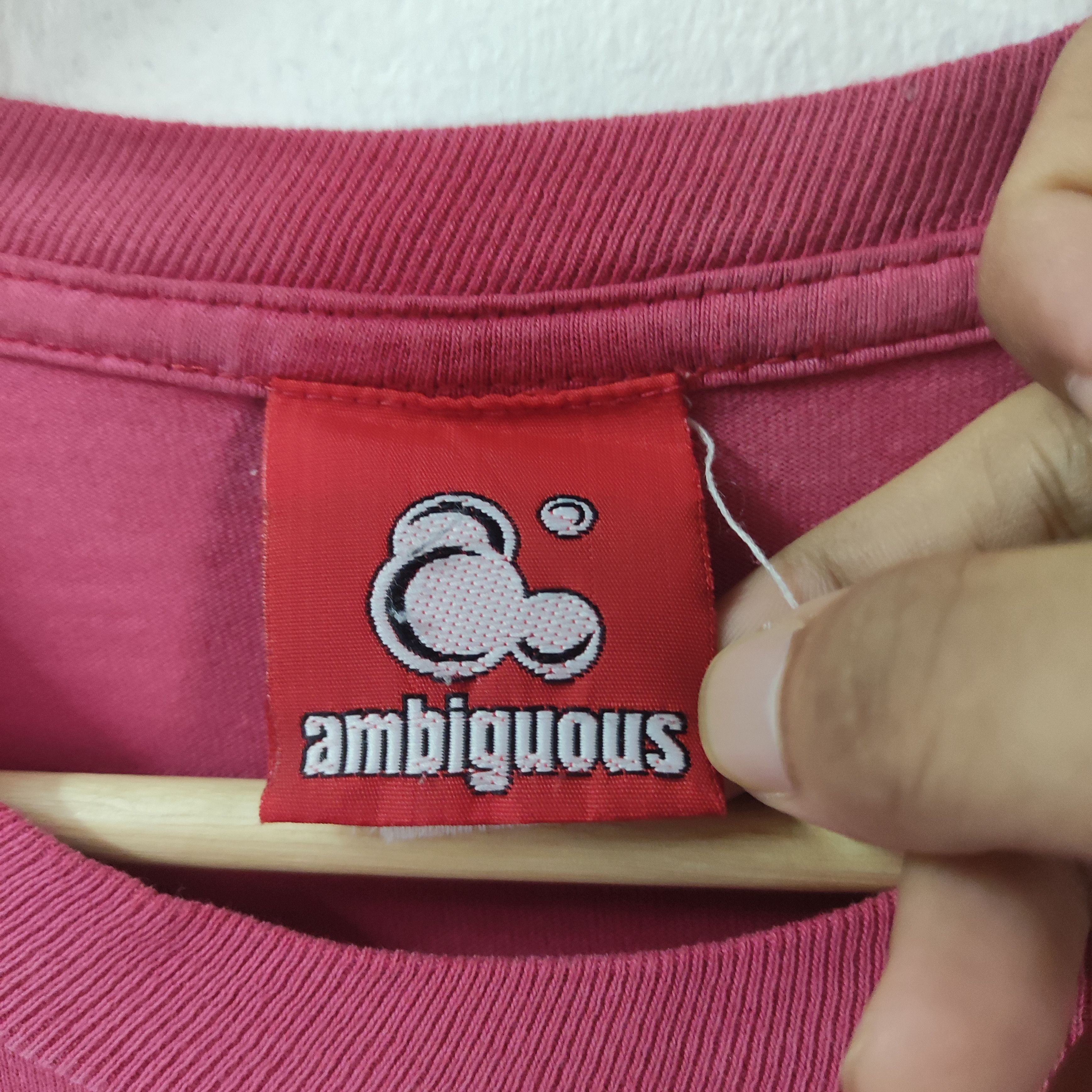 Ambig VINTAGE AMBIGUOUS SKATE TEE Size US L / EU 52-54 / 3 - 5 Thumbnail