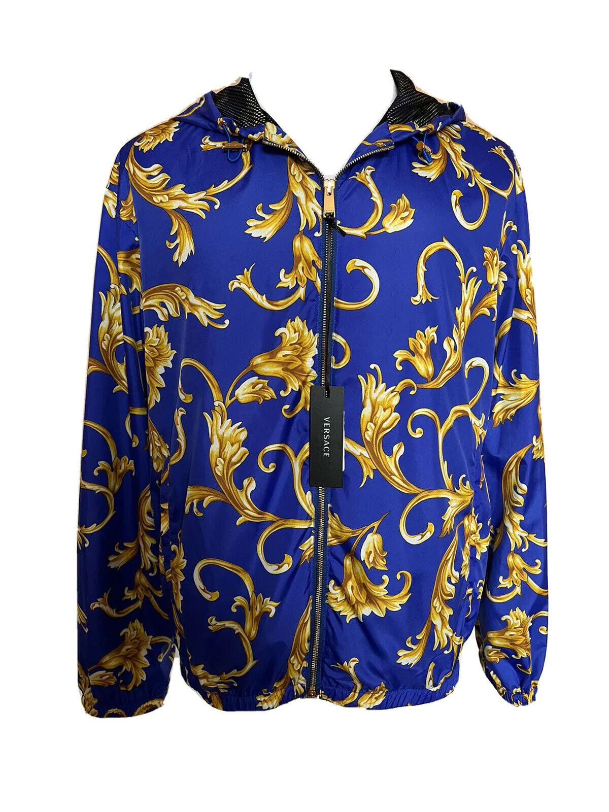 Versace Hooded in Blue Size US M / EU 48-50 / 2 - 2 Thumbnail