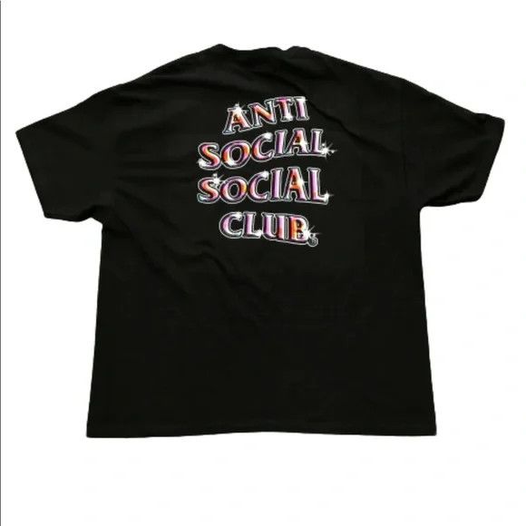 Anti Social Social Club g2g Black Tee NEW Hype Rare Members Only ASSC XLarge Size US XL / EU 56 / 4 - 2 Thumbnail