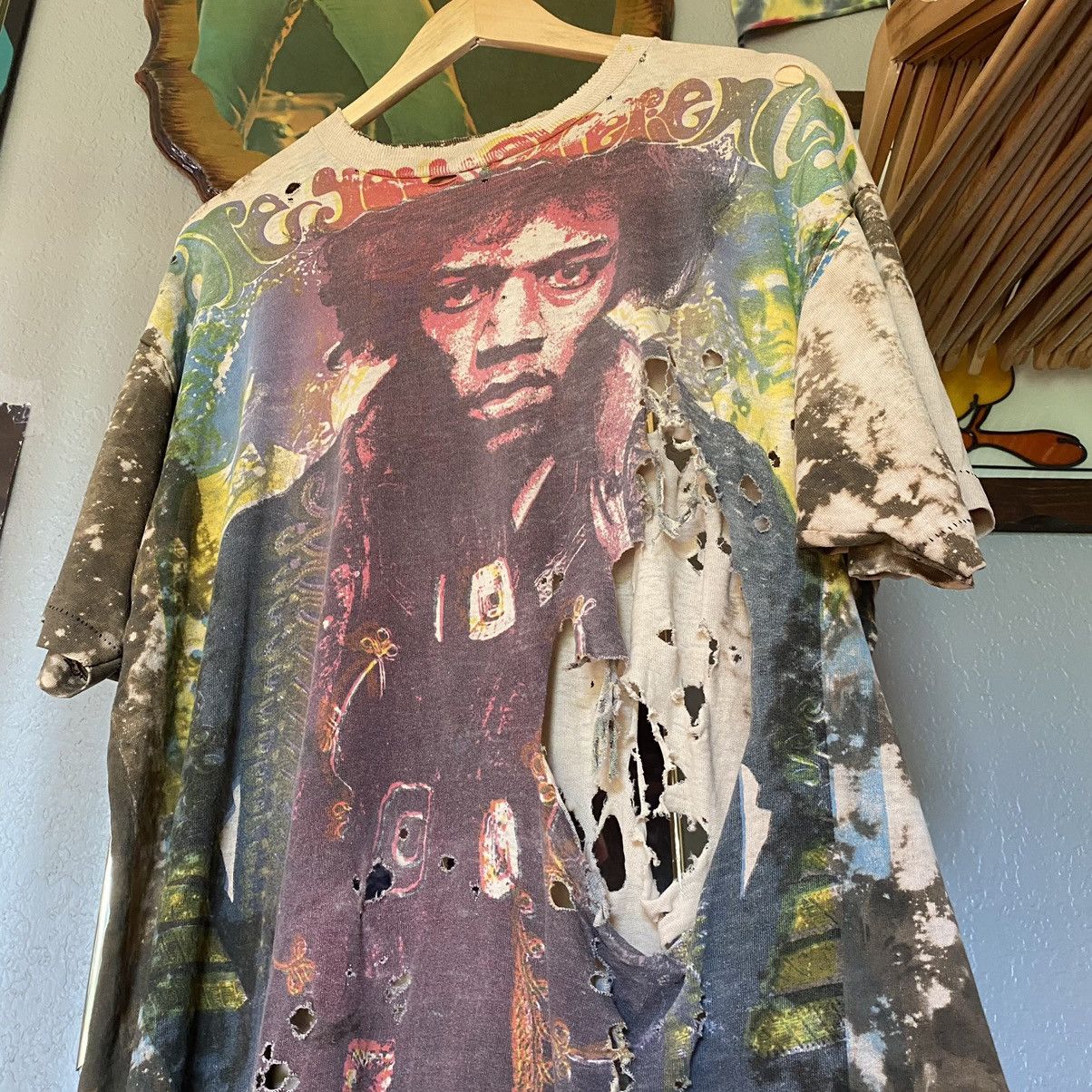 Vintage 90s Jimi Hendrix Tribute Memoriam T-Shirt Men's 2024 Large Made in USA