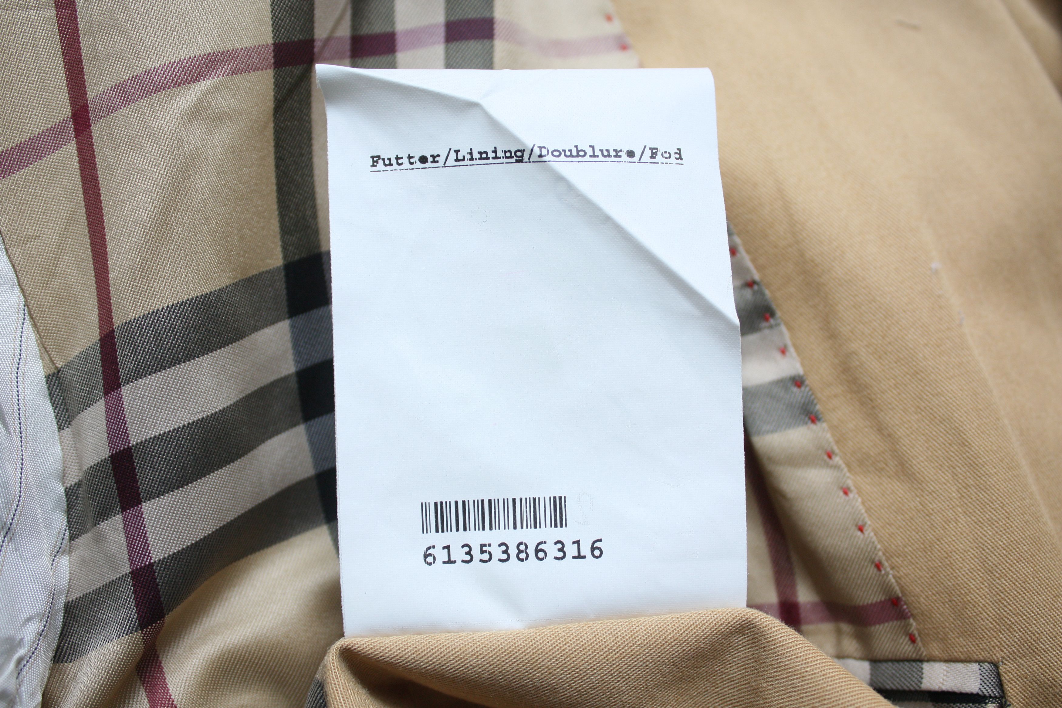 Burberry Burberry Beige Nova Check Blazer Size 48R - 7 Thumbnail