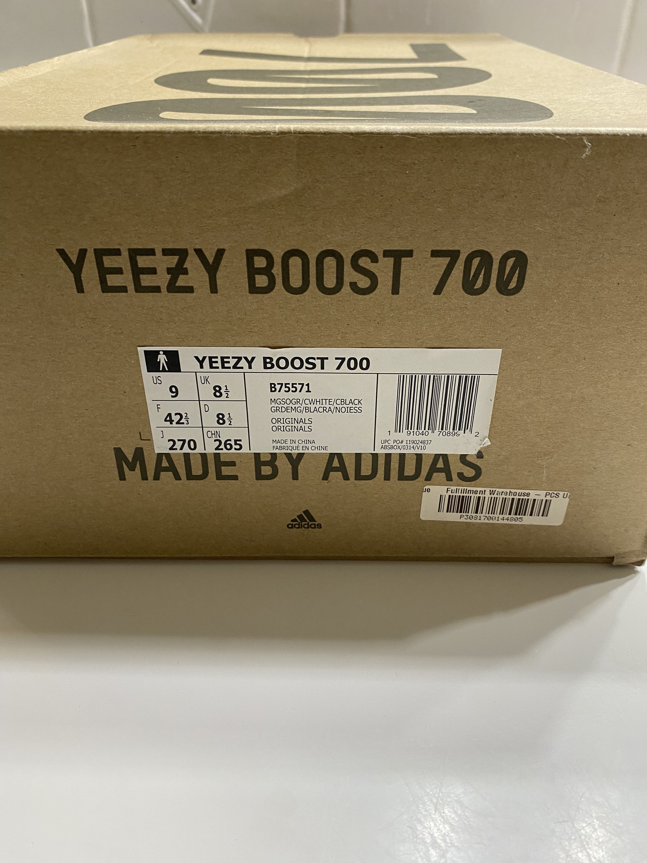 Adidas × Kanye West Yeezy 700 Wave Runner Size US 9 / EU 42 - 9 Thumbnail
