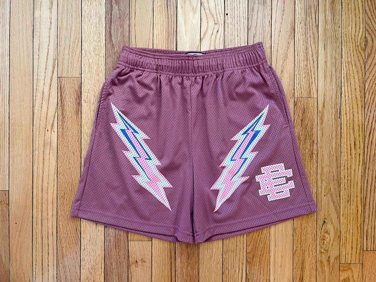 Eric Emanuel popular EE Basic Short Size L “mauve bolt” BRAND NEW