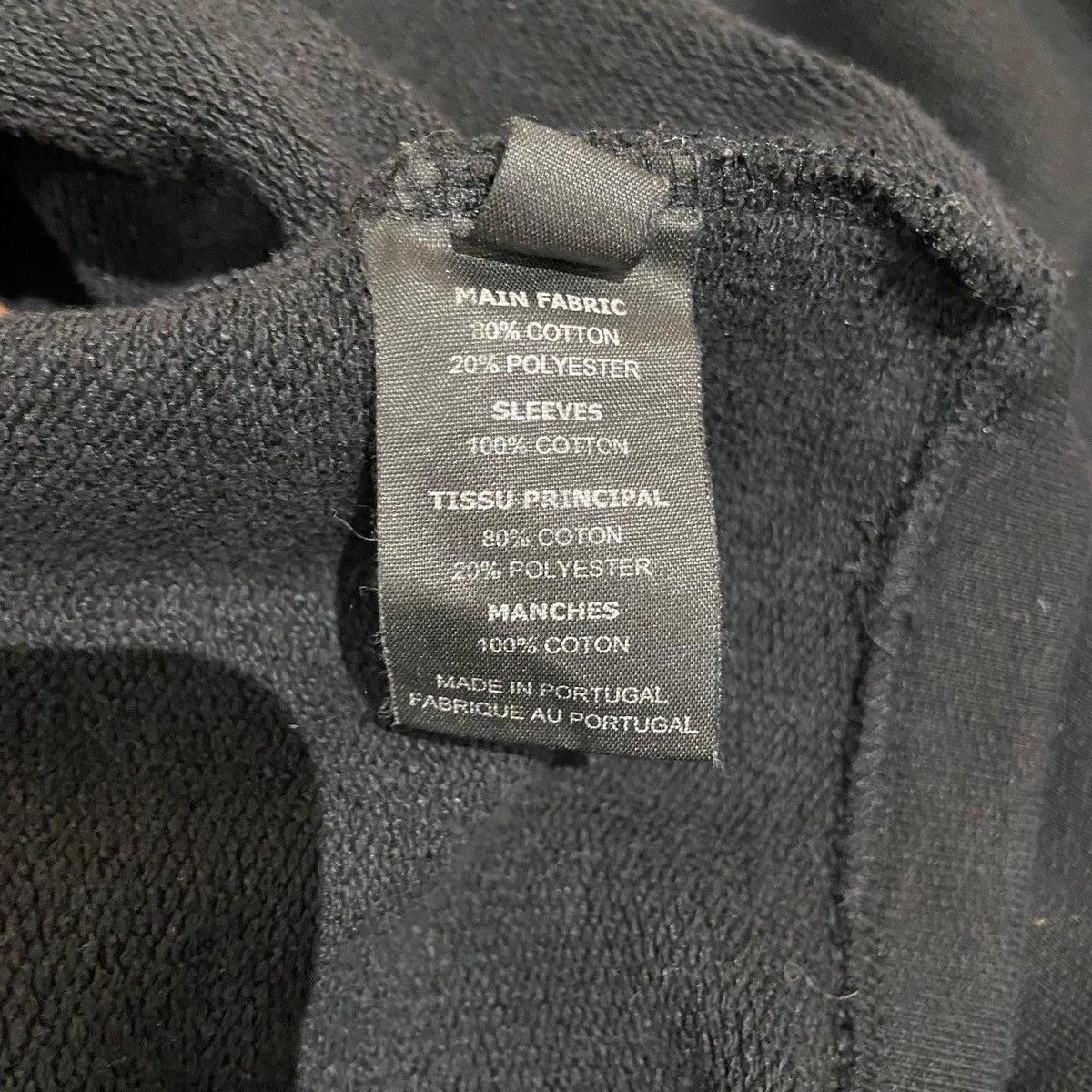 Vetements Vetements Justin 4 Ever layered hoodie 11 inch gun