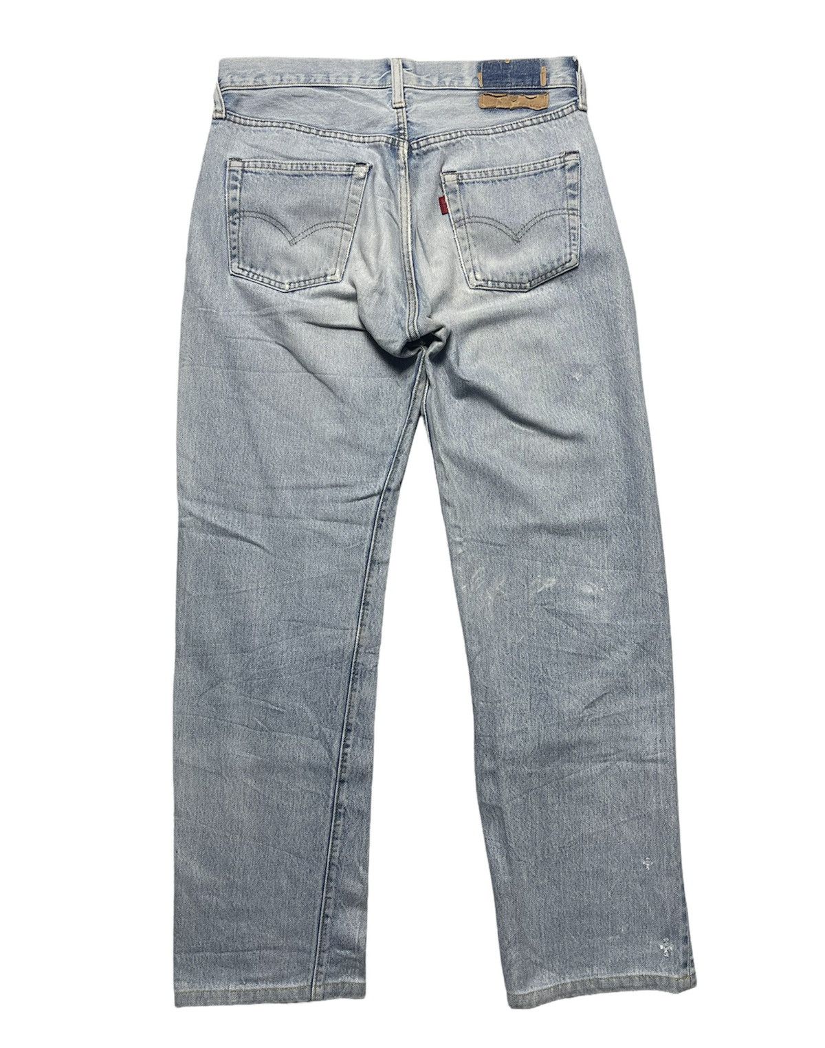Levi's Vintage Levi's 501 Selvedge Button No.6 Made In USA Jeans Size US 31 - 2 Thumbnail