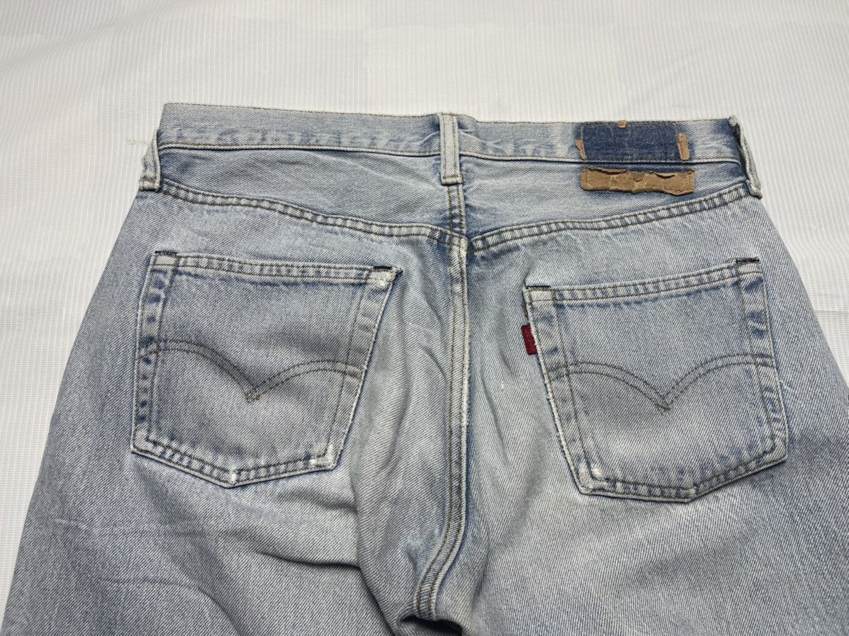 Levi's Vintage Levi's 501 Selvedge Button No.6 Made In USA Jeans Size US 31 - 18 Thumbnail
