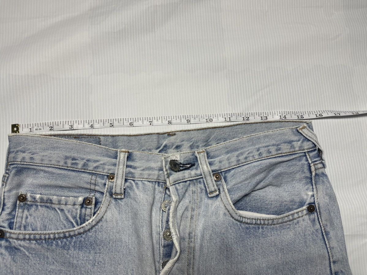 Levi's Vintage Levi's 501 Selvedge Button No.6 Made In USA Jeans Size US 31 - 11 Thumbnail