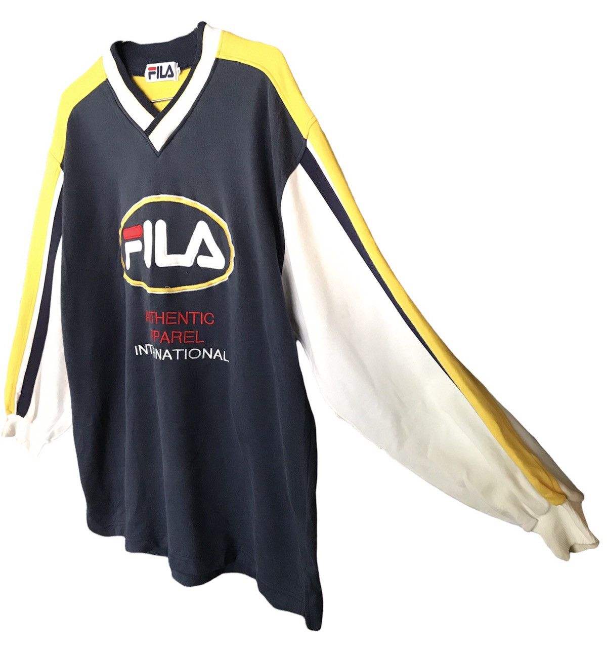 Fila Fila Sweatshirt V neck Size US L / EU 52-54 / 3 - 3 Thumbnail