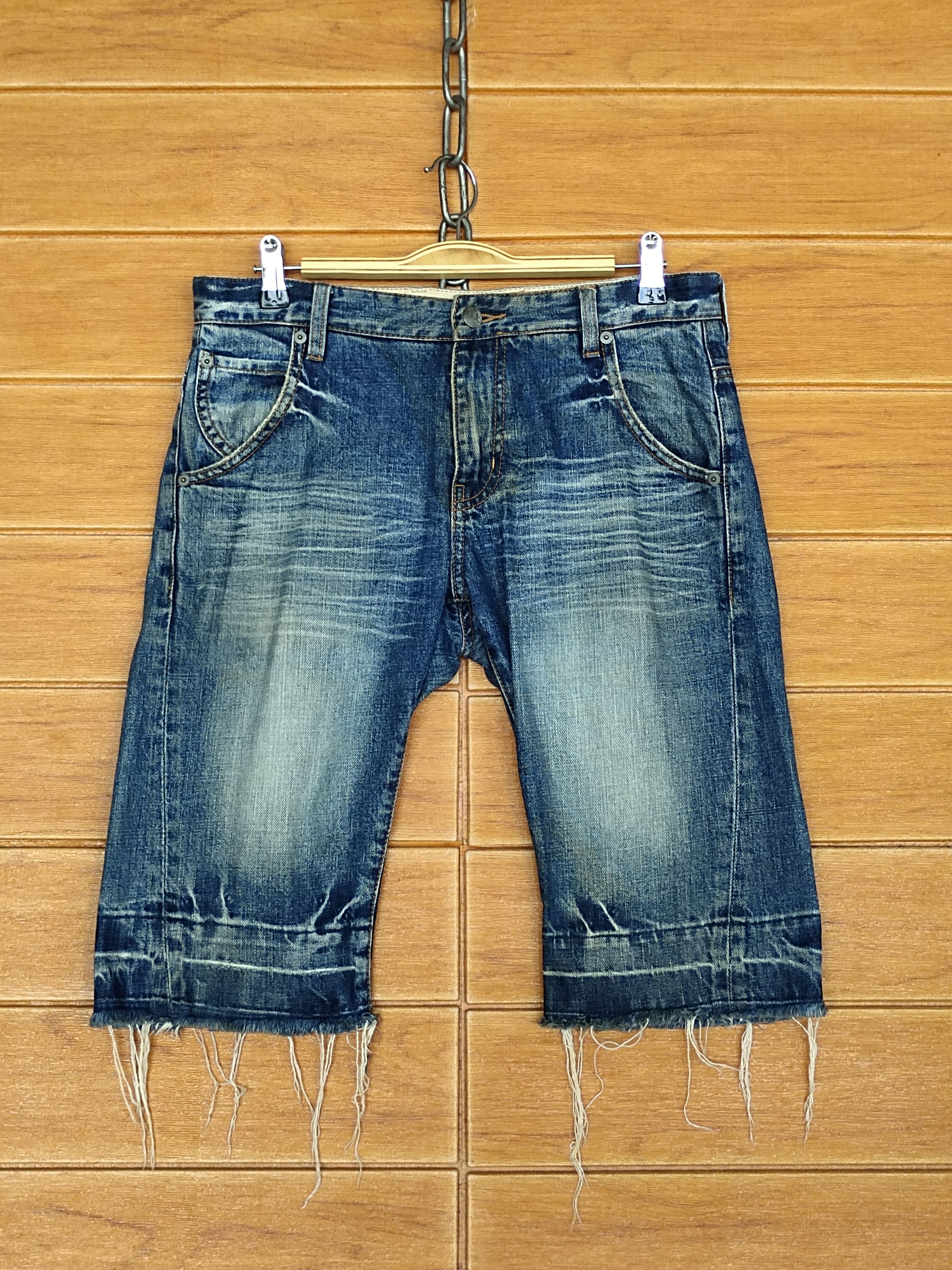 Comme des Garcons × Undercover Vintage Paul Smith R. Newbold Short Denim Jeans Size US 32 / EU 48 - 1 Thumbnail