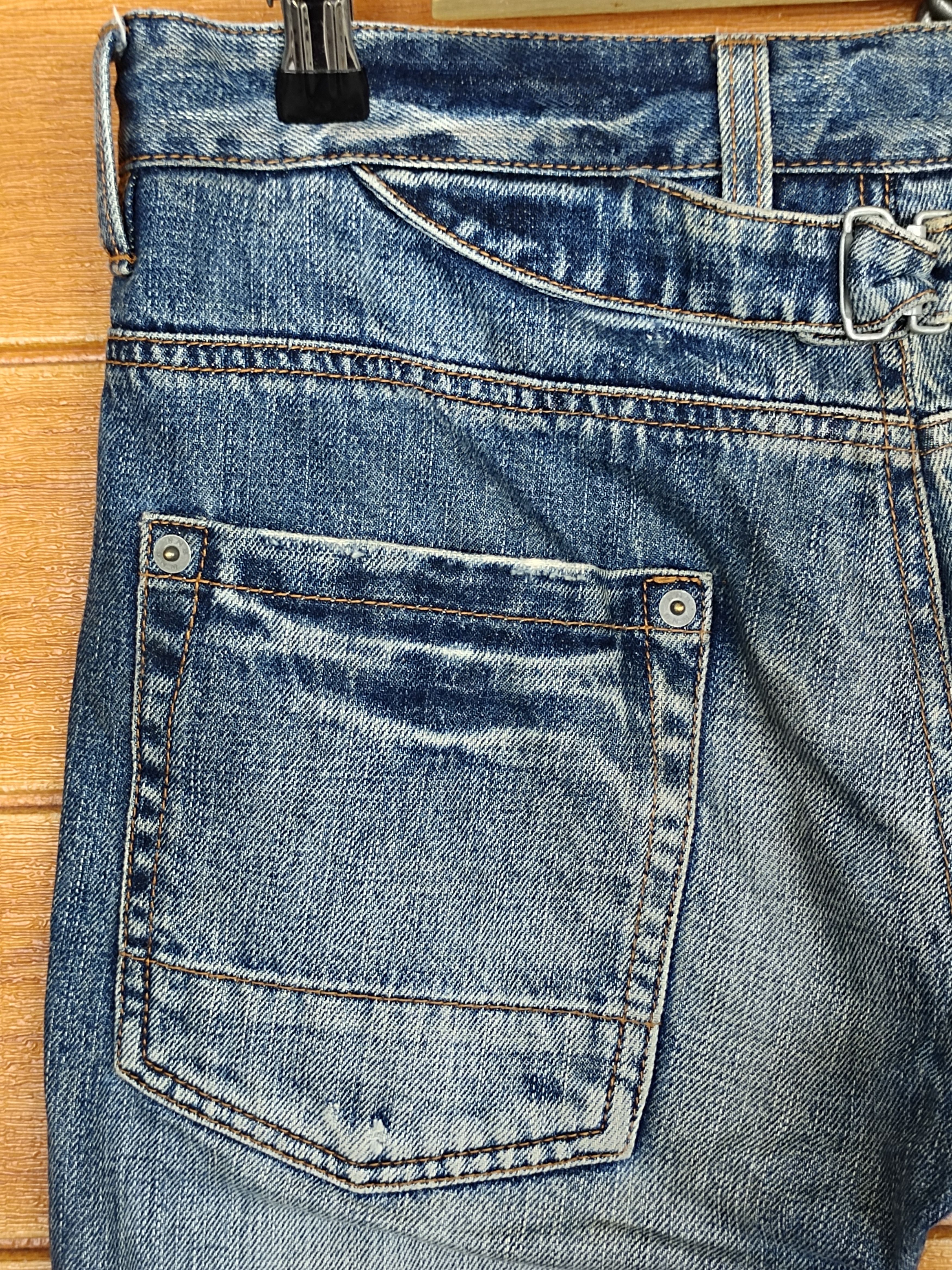 Comme des Garcons × Undercover Vintage Paul Smith R. Newbold Short Denim Jeans Size US 32 / EU 48 - 12 Thumbnail