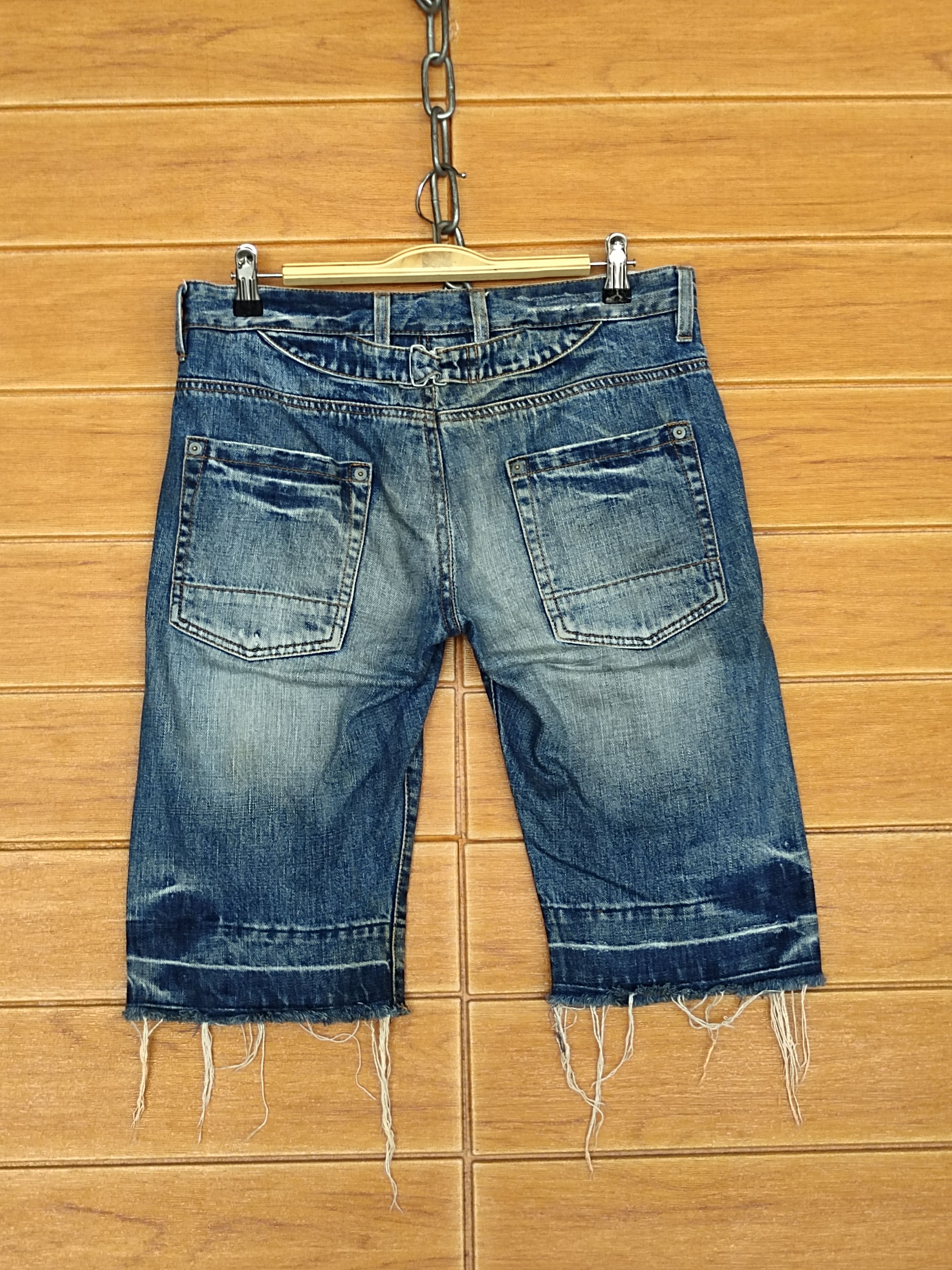 Comme des Garcons × Undercover Vintage Paul Smith R. Newbold Short Denim Jeans Size US 32 / EU 48 - 9 Thumbnail