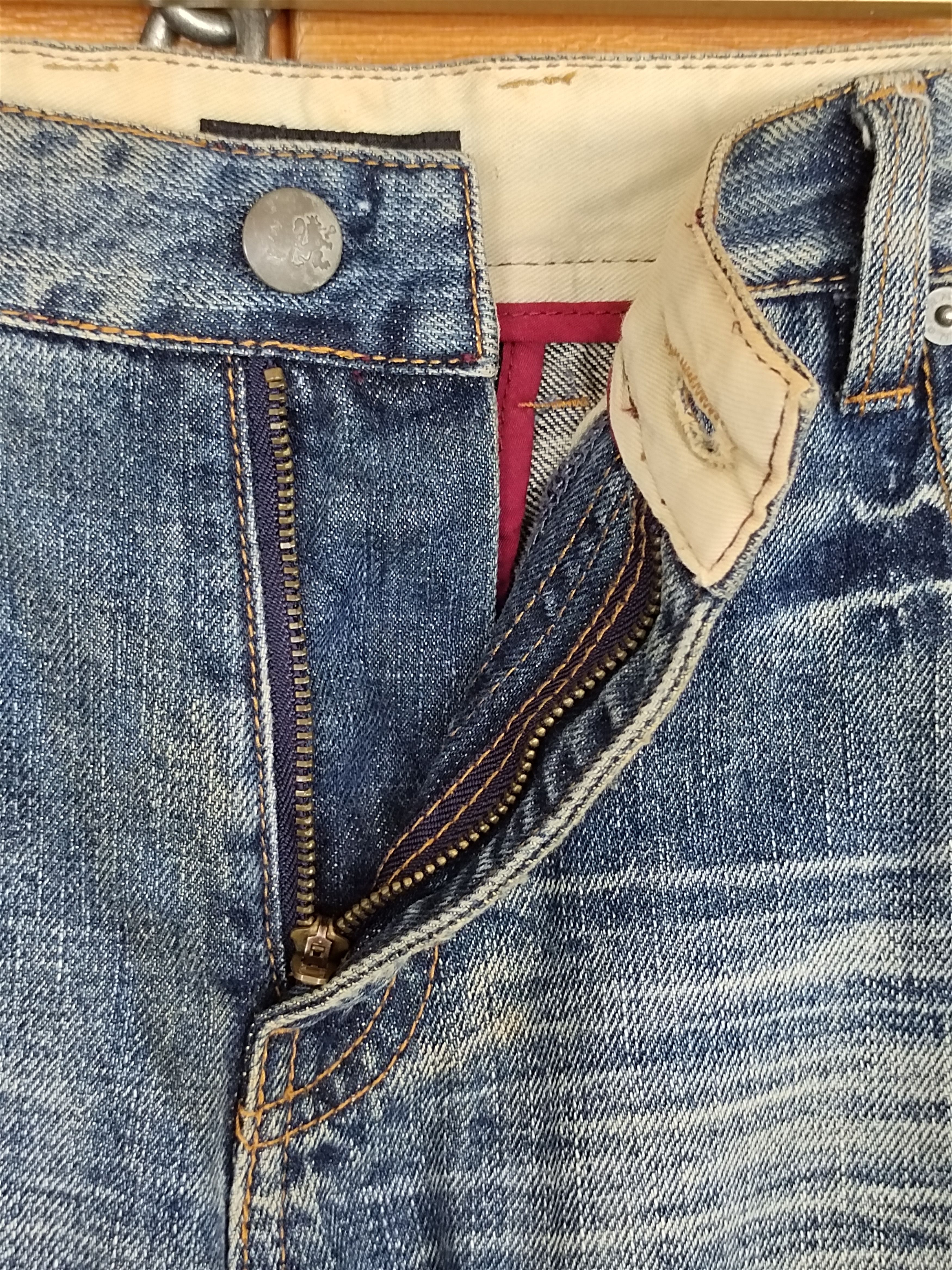 Comme des Garcons × Undercover Vintage Paul Smith R. Newbold Short Denim Jeans Size US 32 / EU 48 - 16 Thumbnail