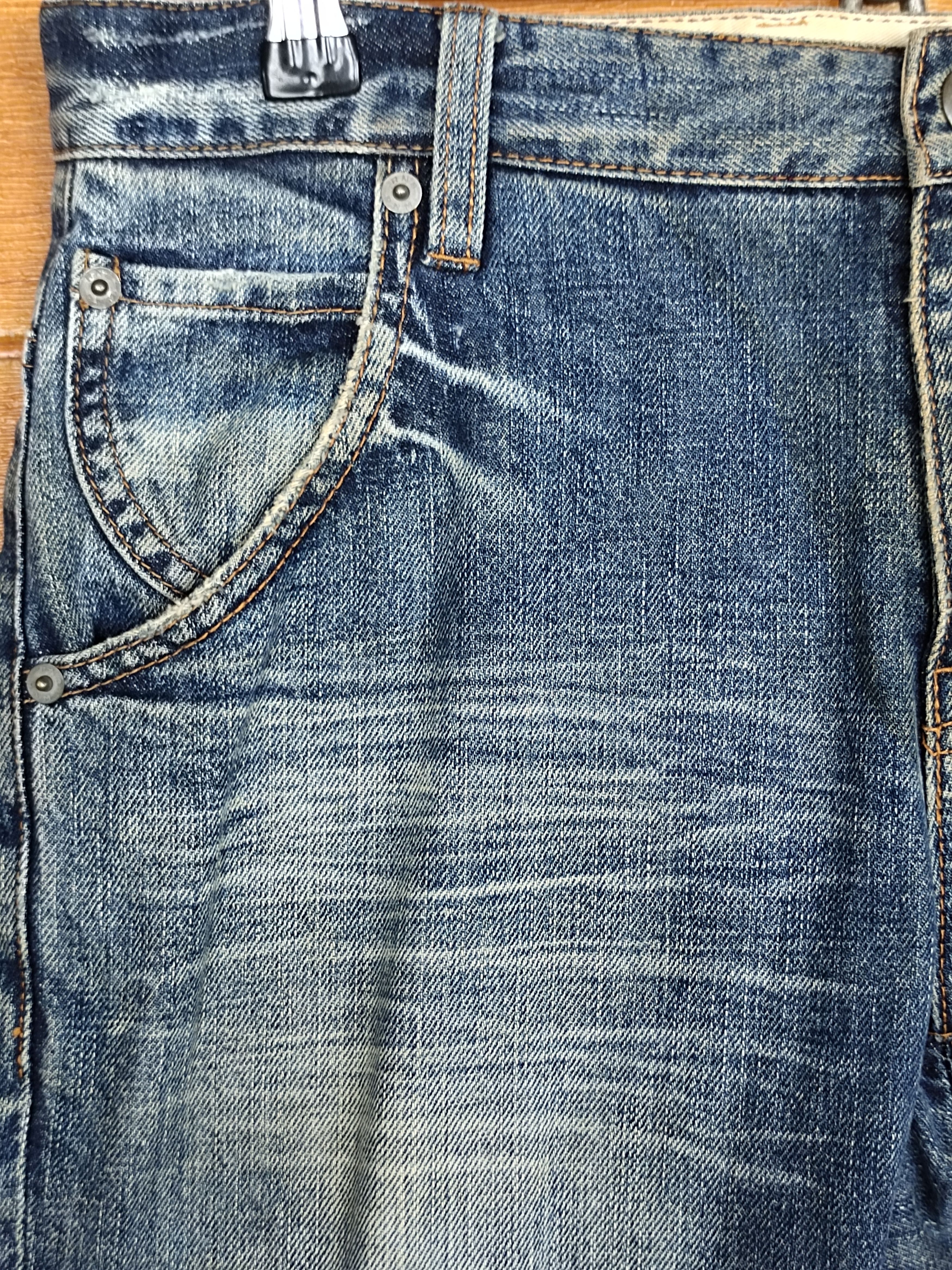 Comme des Garcons × Undercover Vintage Paul Smith R. Newbold Short Denim Jeans Size US 32 / EU 48 - 4 Thumbnail