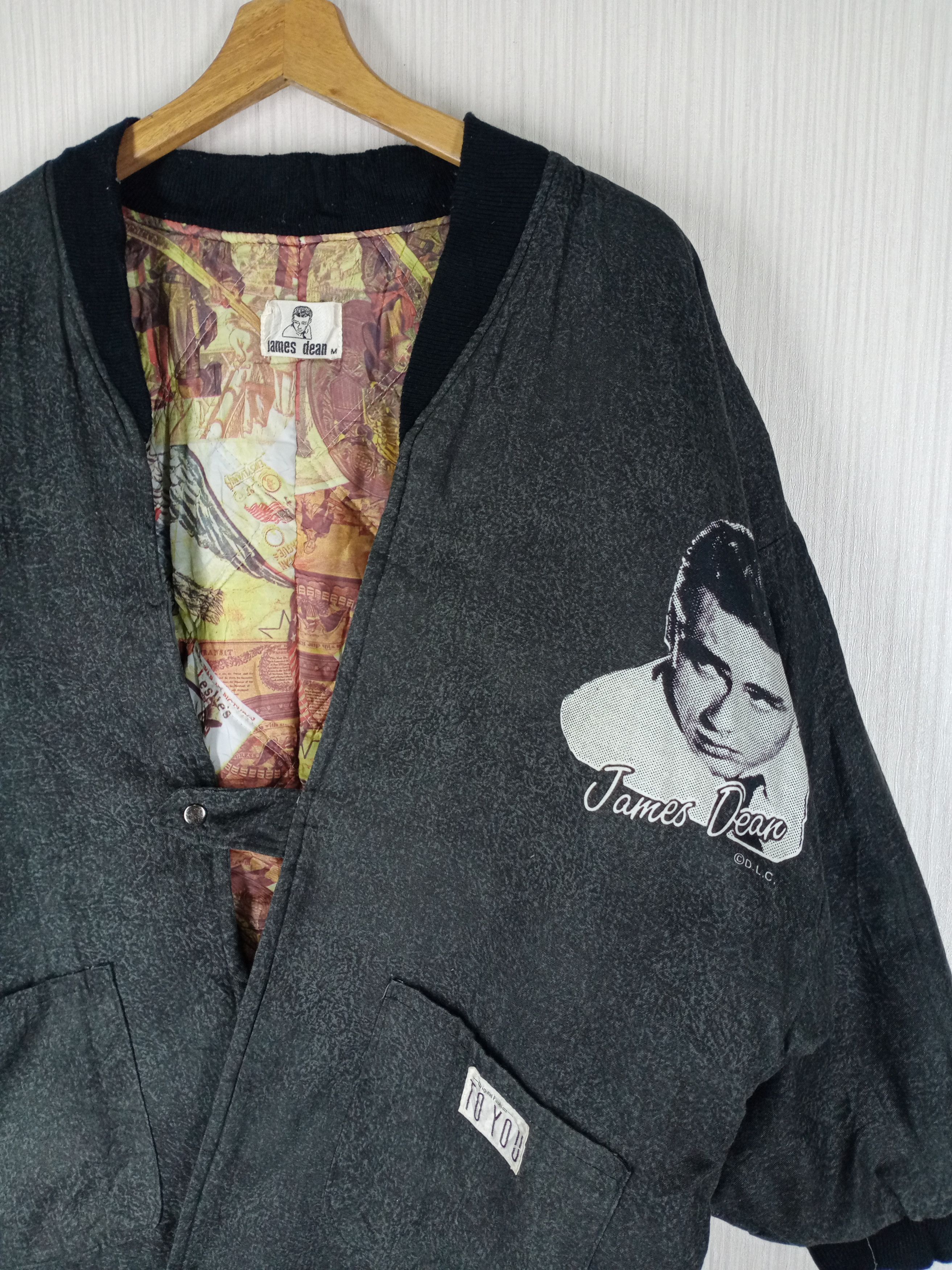 Band Tees Rare Vintage James Dean 90s Cardigan Jacket Size US M / EU 48-50 / 2 - 5 Thumbnail