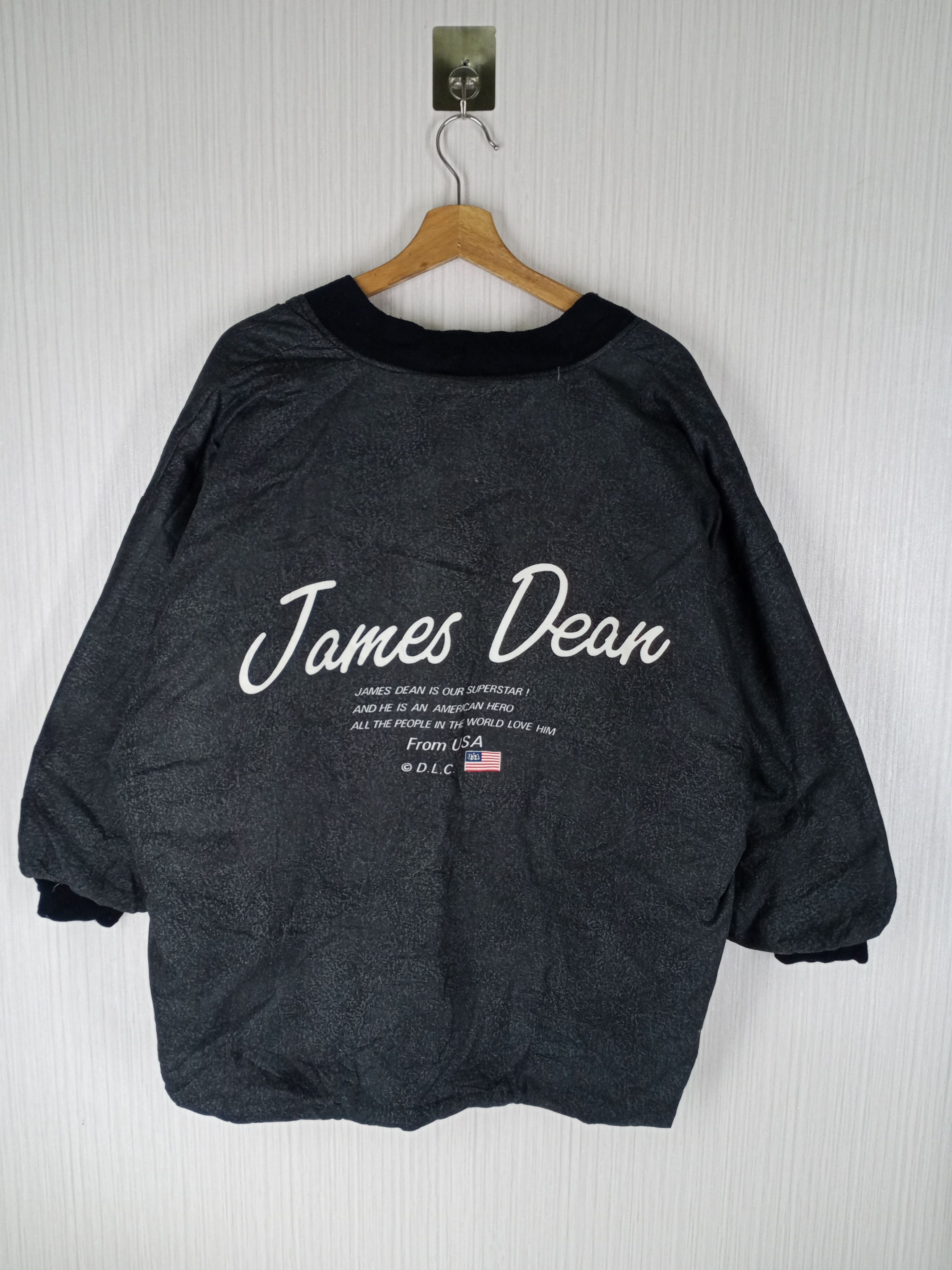 Band Tees Rare Vintage James Dean 90s Cardigan Jacket Size US M / EU 48-50 / 2 - 2 Thumbnail