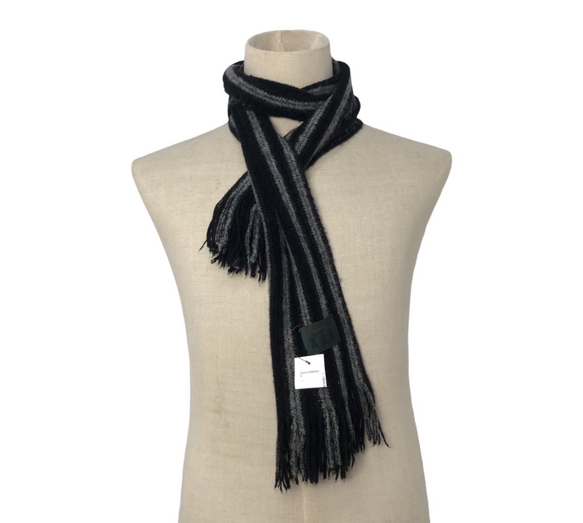 Other × Yohji Yamamoto A.A.R Yohji Design Studio Yohji Yamamoto Muffler Wool Size ONE SIZE - 2 Thumbnail