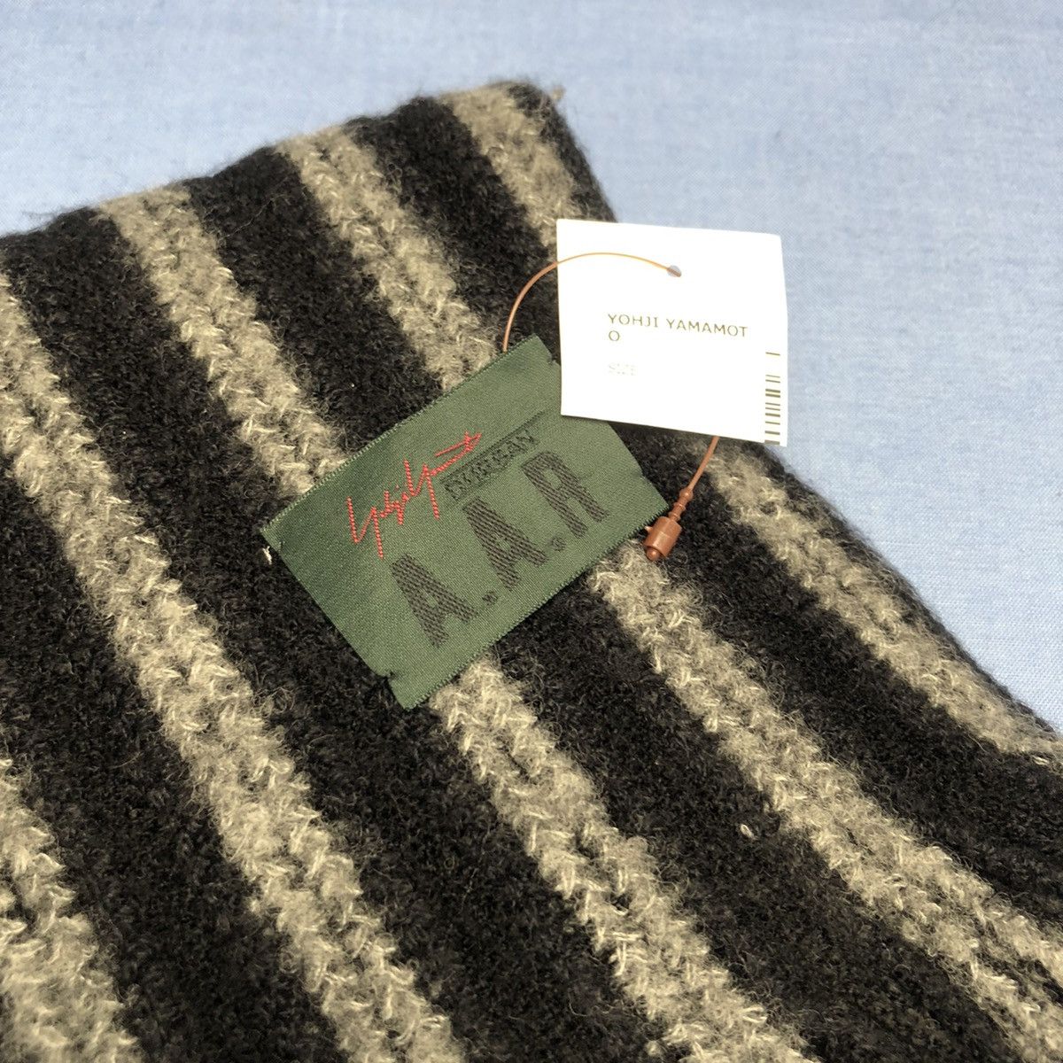 Other × Yohji Yamamoto A.A.R Yohji Design Studio Yohji Yamamoto Muffler Wool Size ONE SIZE - 4 Thumbnail