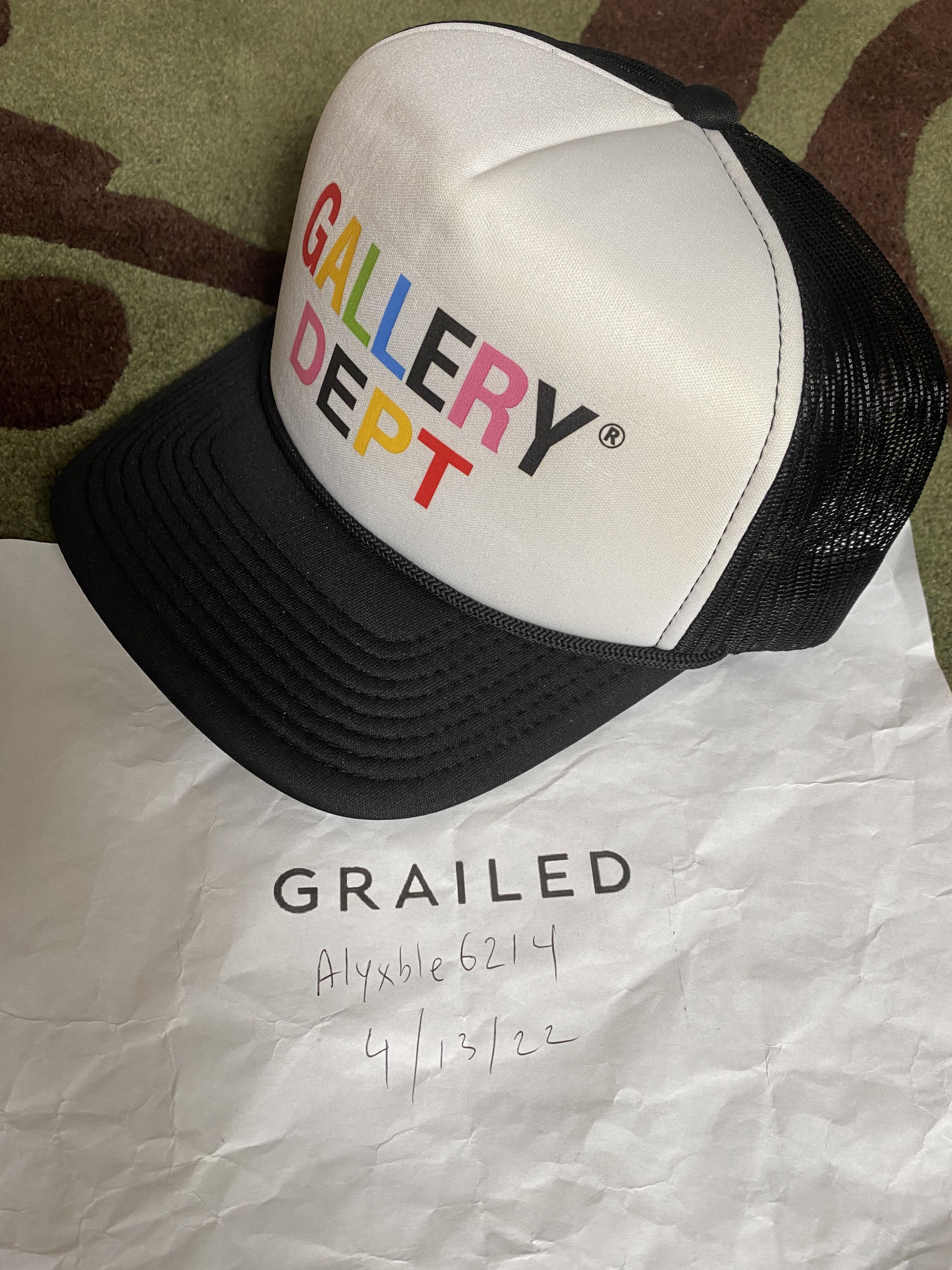 Gallery Dept. Gallery Dept. Beverly Hills Trucker Hat Black/White Size ONE SIZE - 3 Thumbnail