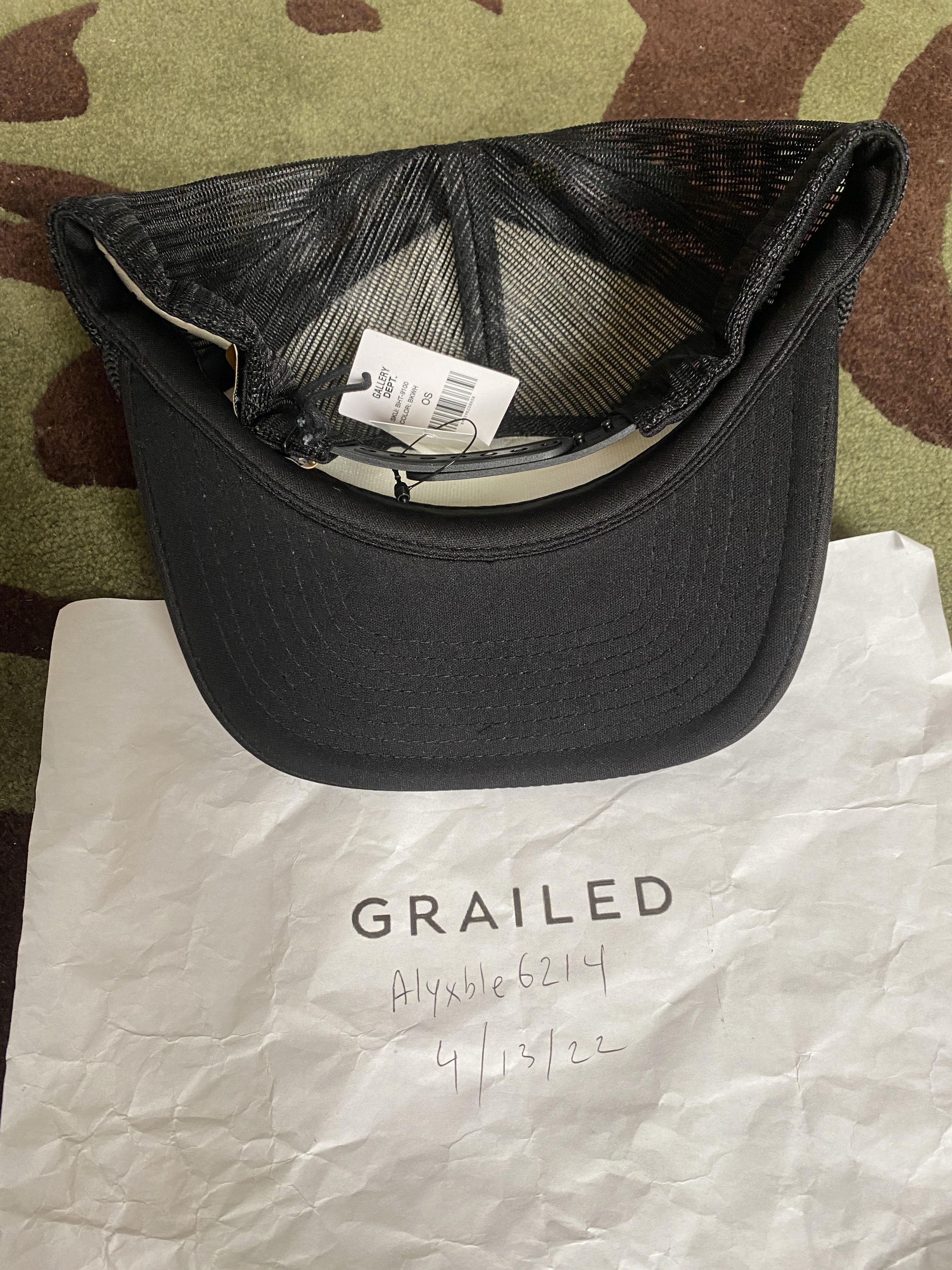 Gallery Dept. Gallery Dept. Beverly Hills Trucker Hat Black/White Size ONE SIZE - 6 Thumbnail