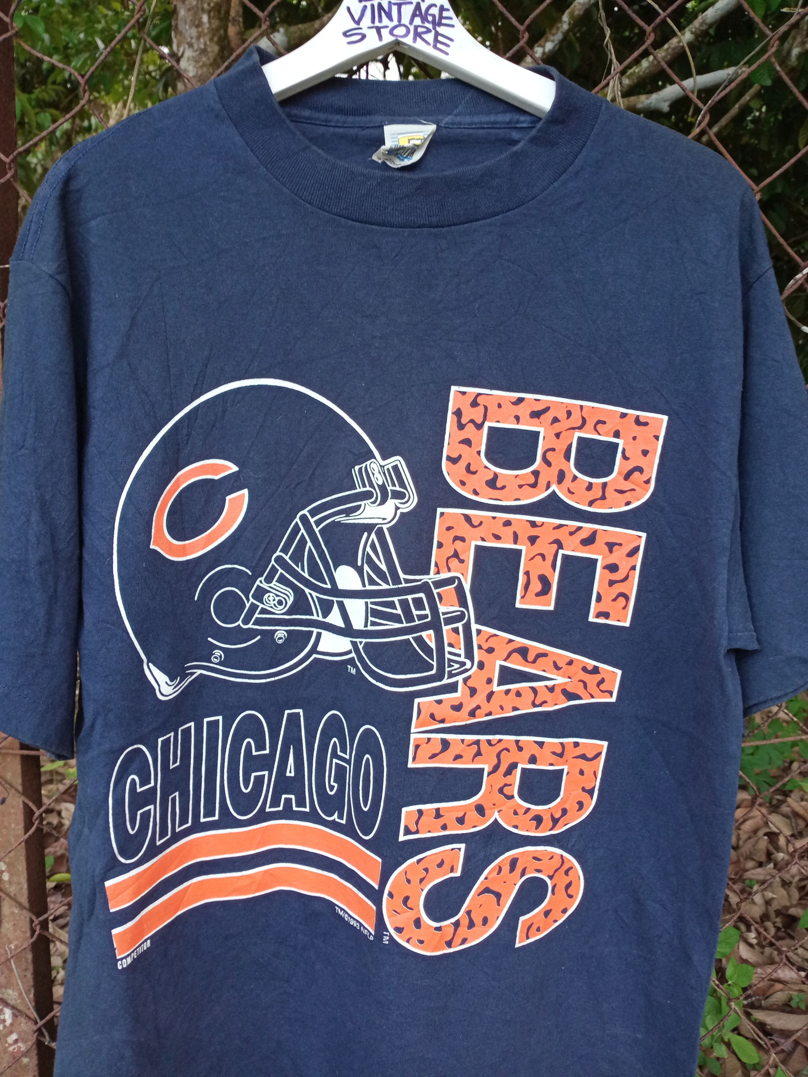 NFL Rare Vintage 90s Chicago Bears NFLP Shirt Size US M / EU 48-50 / 2 - 2 Thumbnail