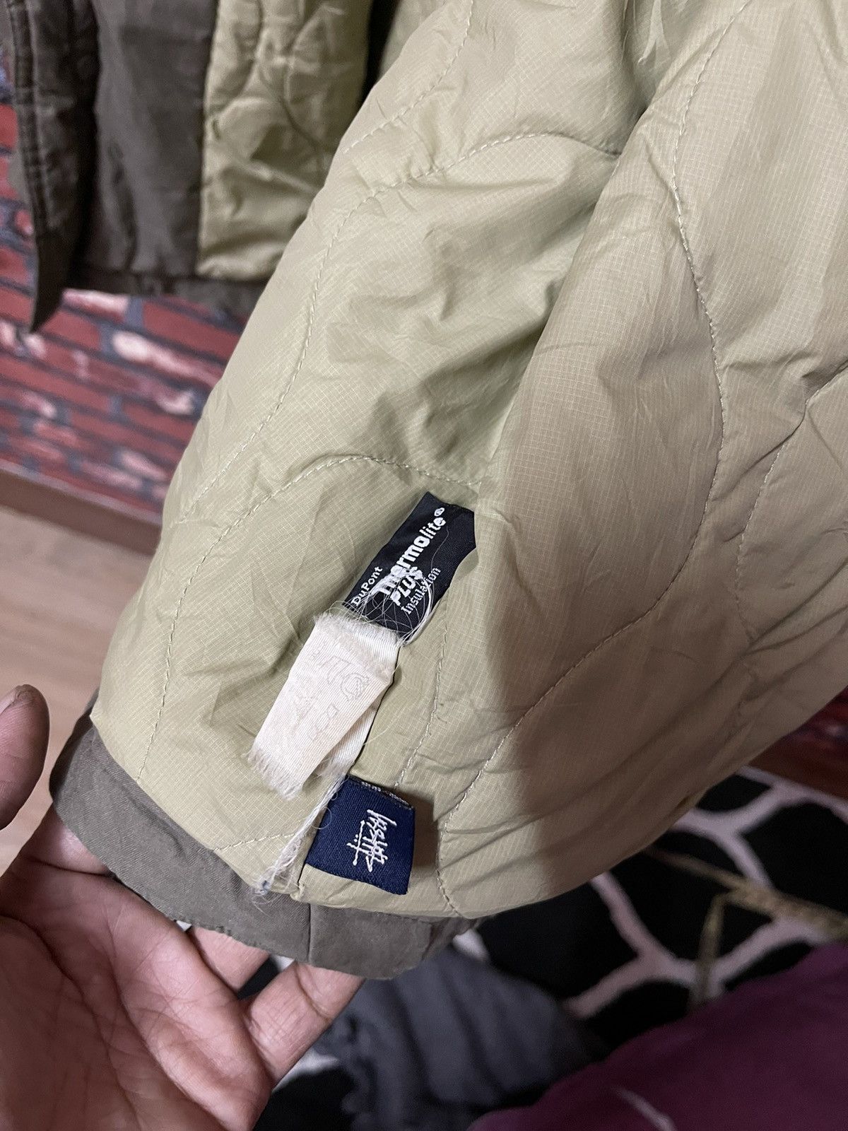 Stussy Vintage Army Green Stussy Jacket Size US L / EU 52-54 / 3 - 6 Thumbnail