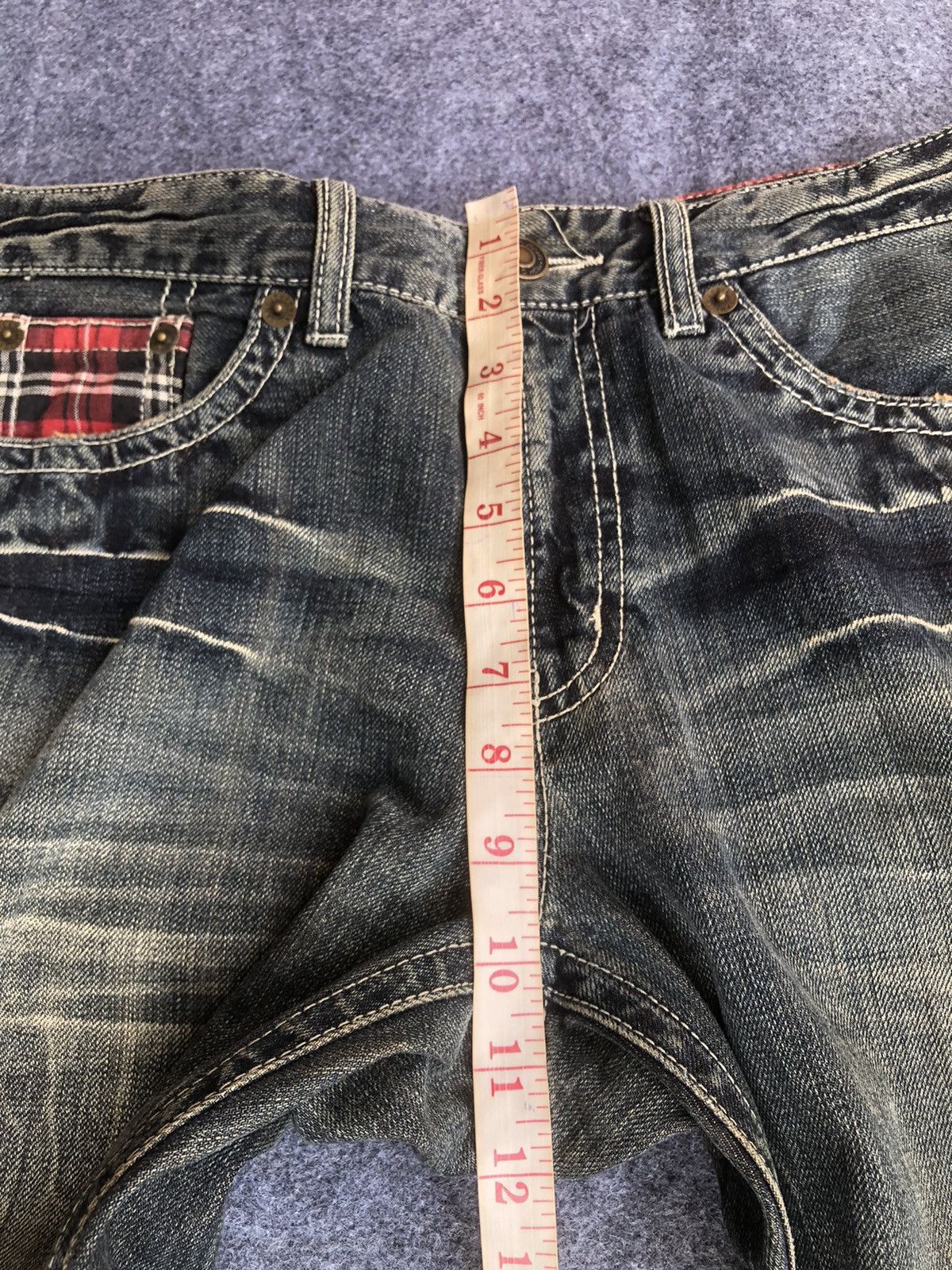 Seditionaries Last Drop🔥Rare🔥Japanese Brand Theoria Design Skulls Jeans Size US 35 - 8 Thumbnail
