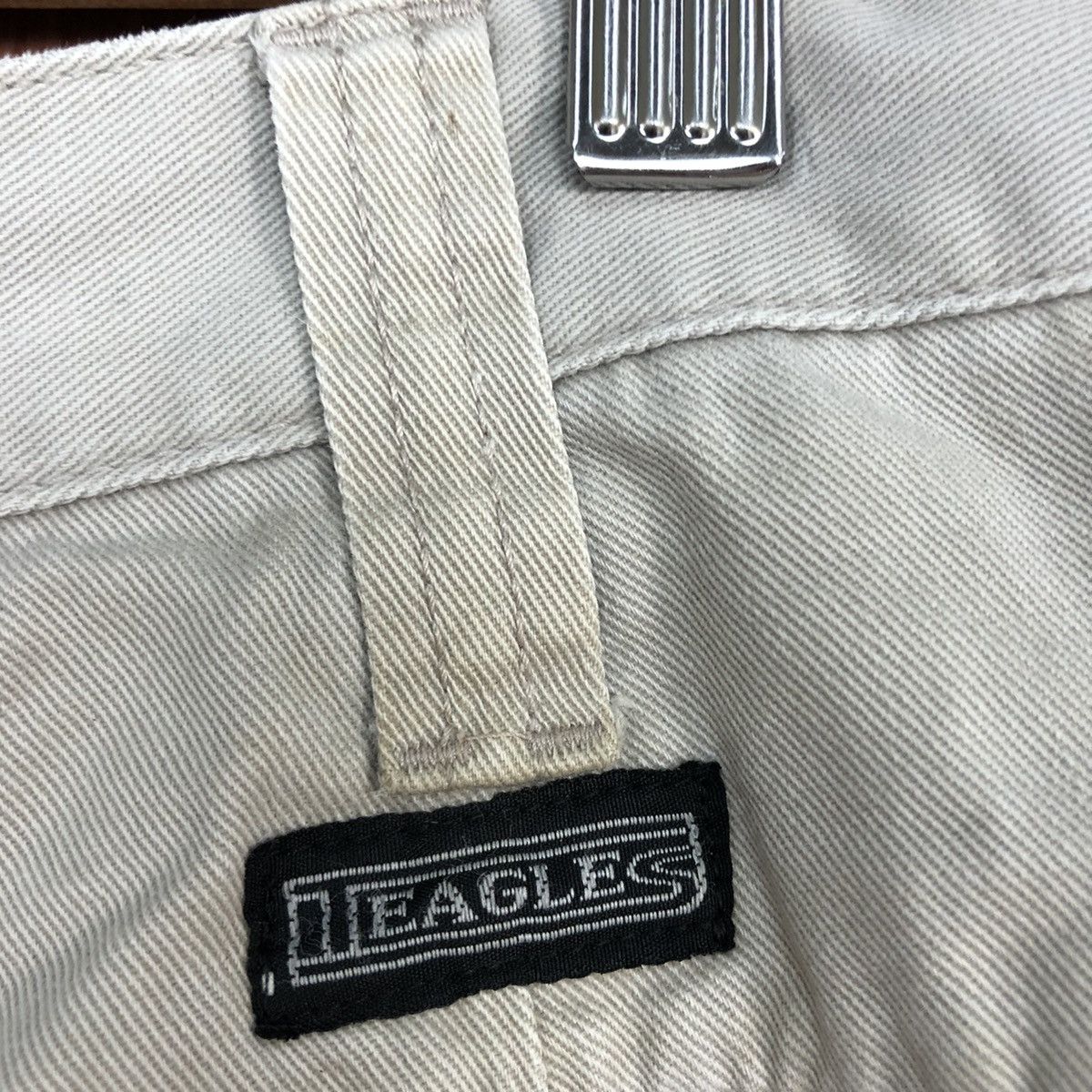 Japanese Brand Eagles White Multipocket thrashed Cargo Pants #H342 Size US 30 / EU 46 - 14 Thumbnail