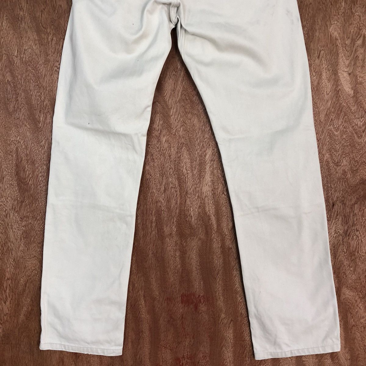 Japanese Brand Japan White double knee cargo Straight Pants #H341 Size US 32 / EU 48 - 8 Thumbnail