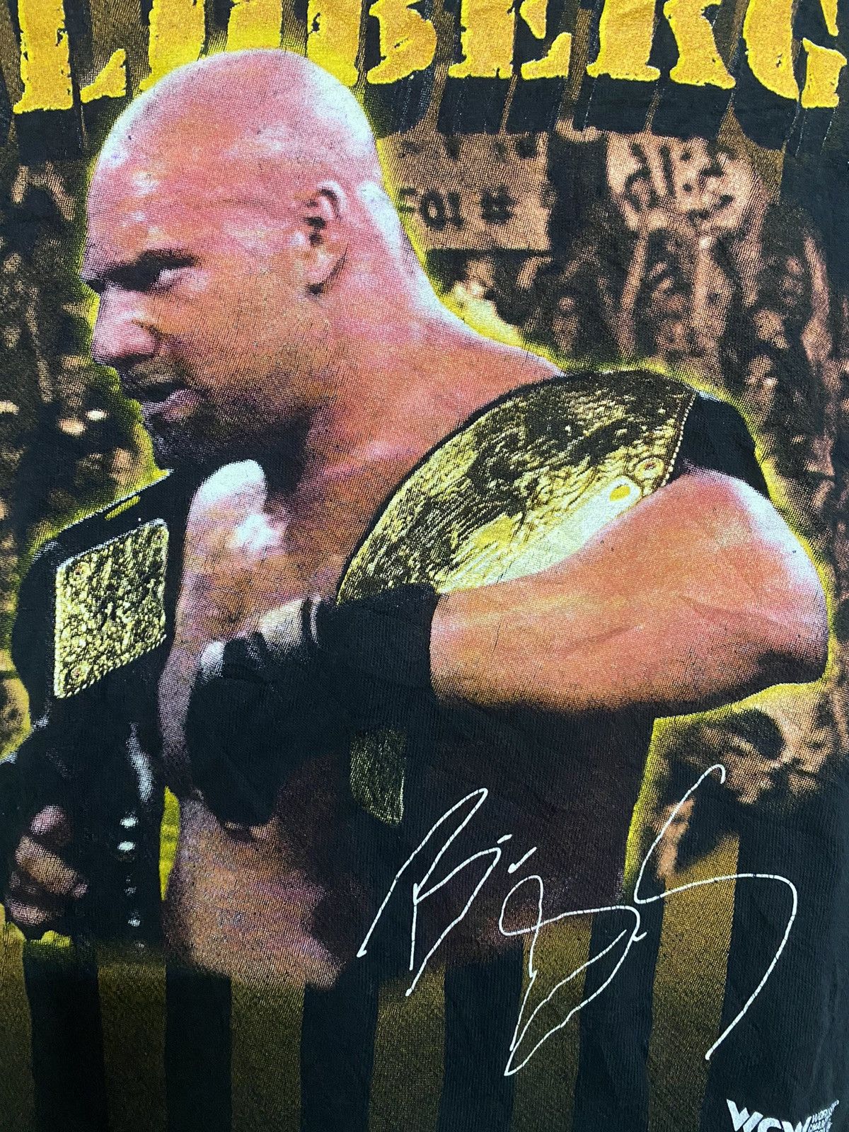 Vintage × WWE × WWF Vintage WCW Goldberg Tshirt Size US XXL / EU 58 / 5 - 3 Thumbnail