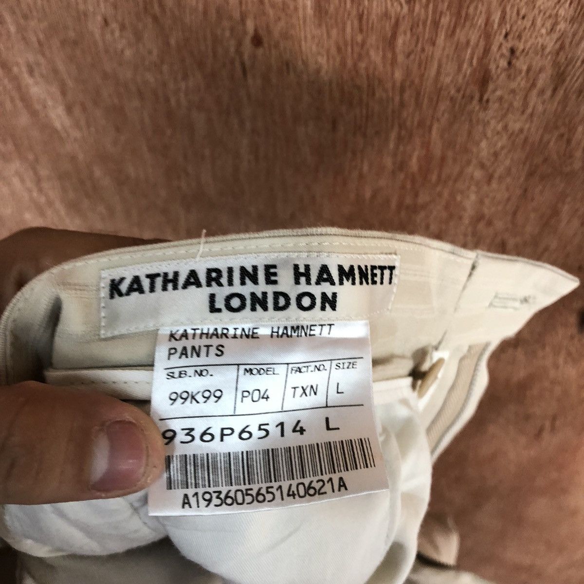 Katharine Hamnett London Katharine Hamnett London Straight Pants #H340 Size US 31 - 10 Thumbnail