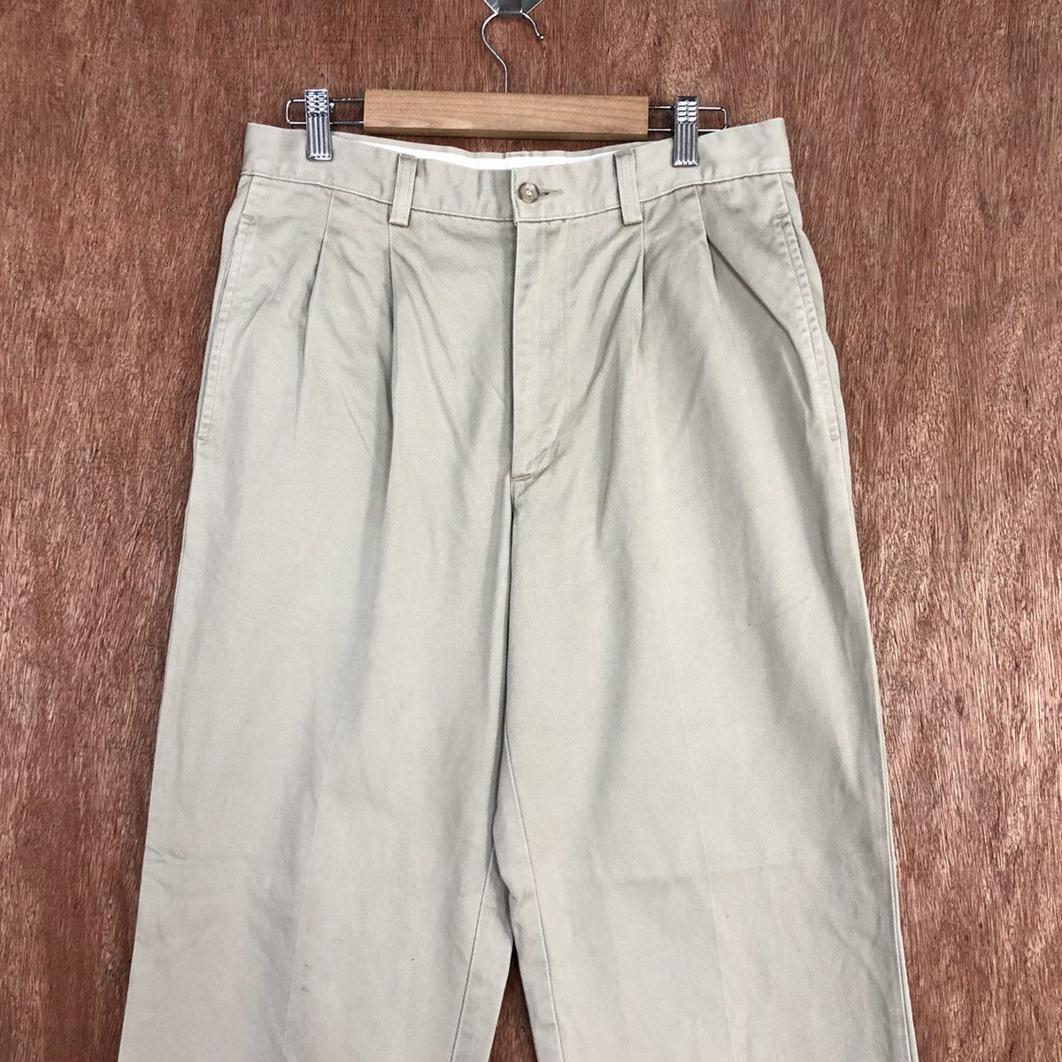 Levi's Levi’s Workers Cream Straight Pants #H338 Size US 31 - 2 Thumbnail