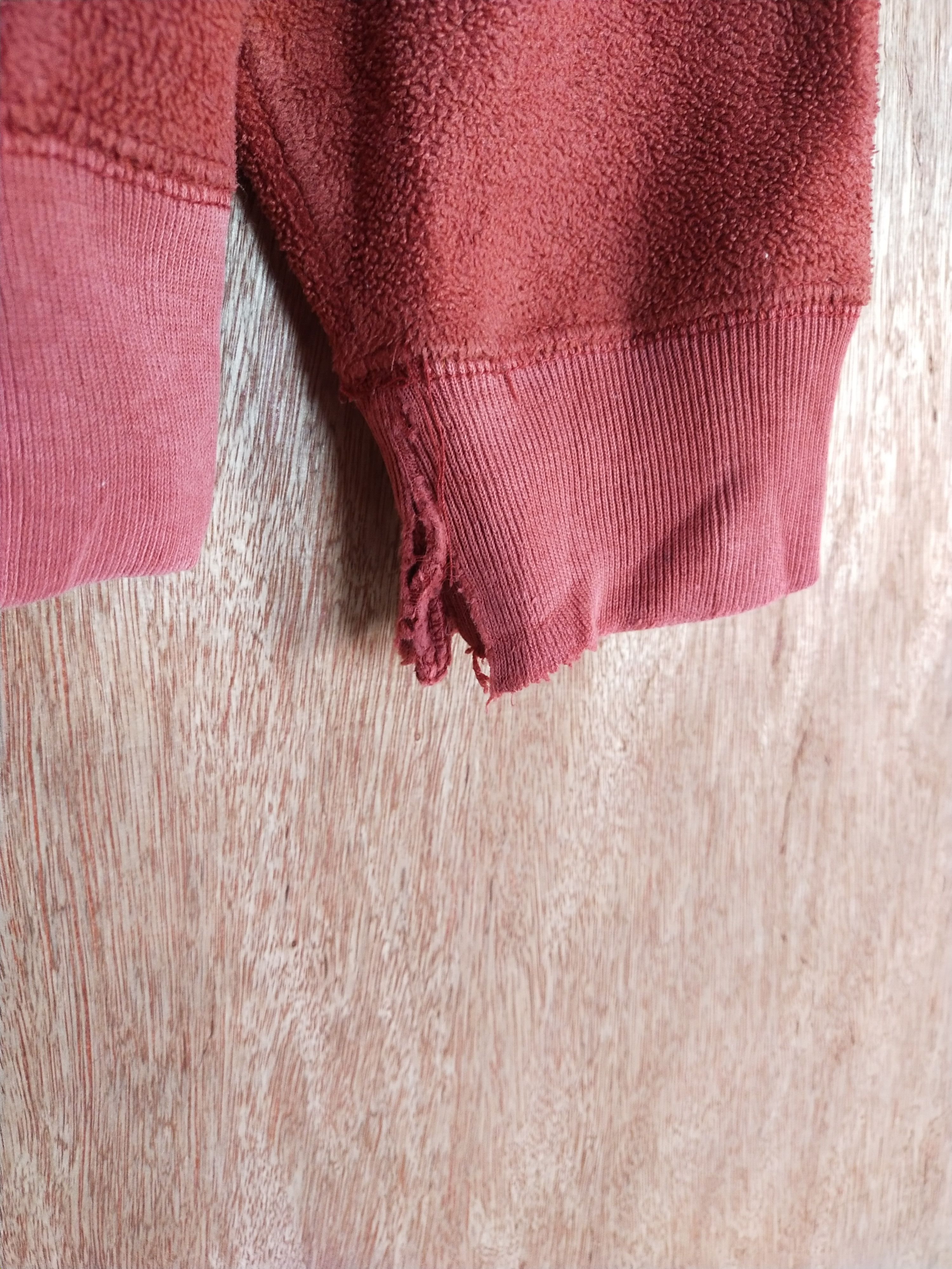 Gap GAP Athletic dark red distressed sweatshirt hoodie #S185 Size US M / EU 48-50 / 2 - 5 Thumbnail