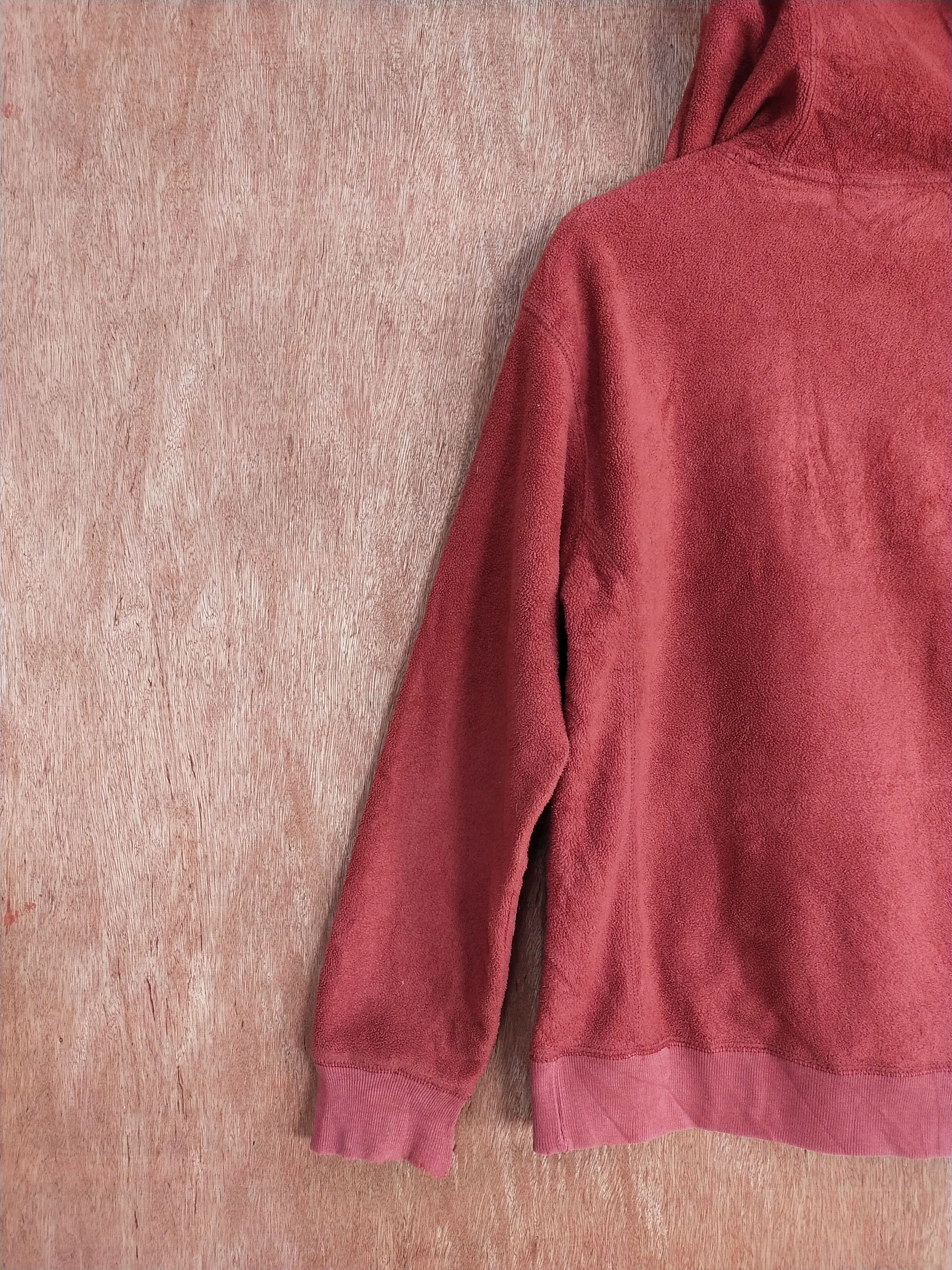 Gap GAP Athletic dark red distressed sweatshirt hoodie #S185 Size US M / EU 48-50 / 2 - 12 Thumbnail