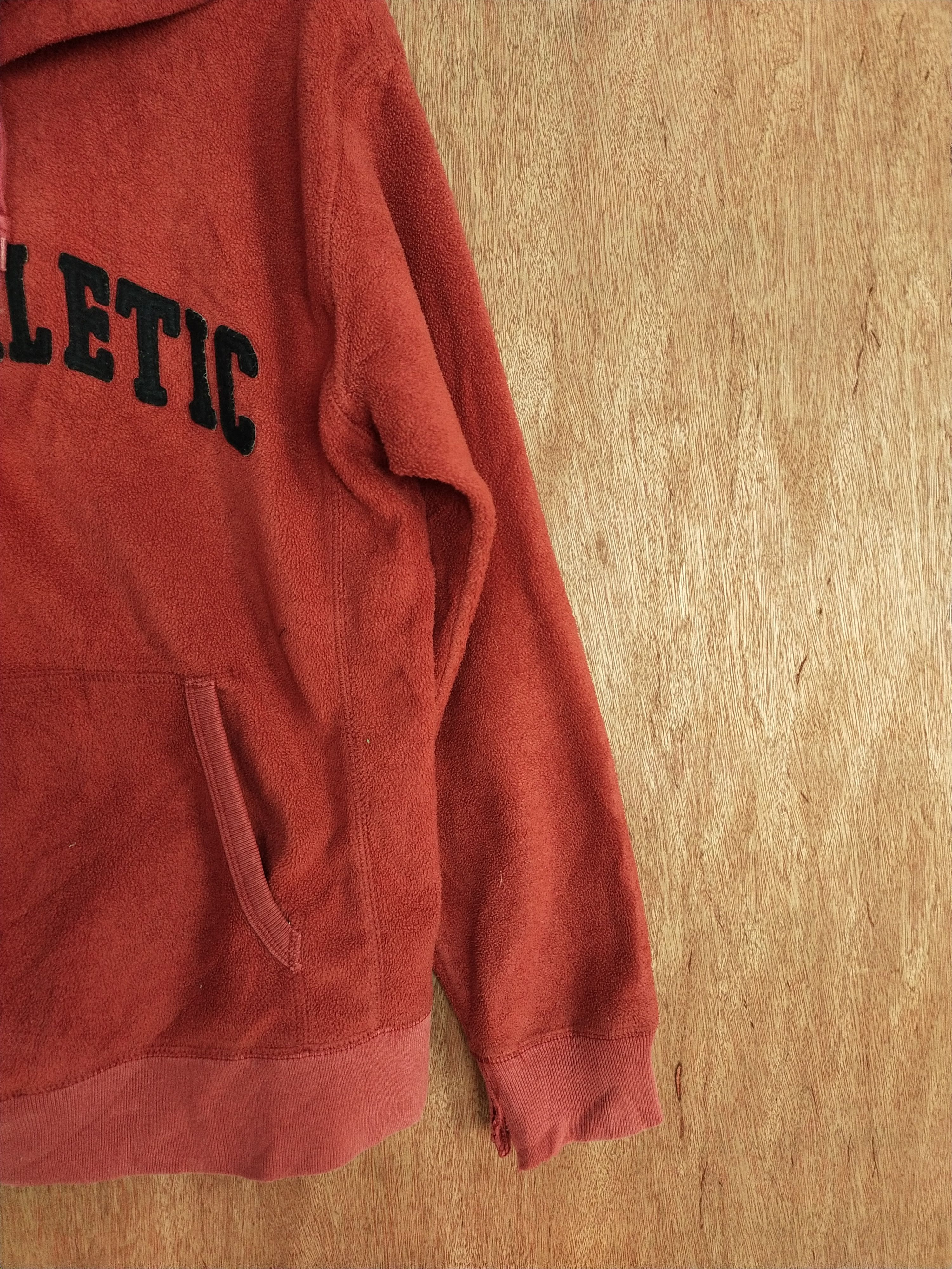 Gap GAP Athletic dark red distressed sweatshirt hoodie #S185 Size US M / EU 48-50 / 2 - 4 Thumbnail