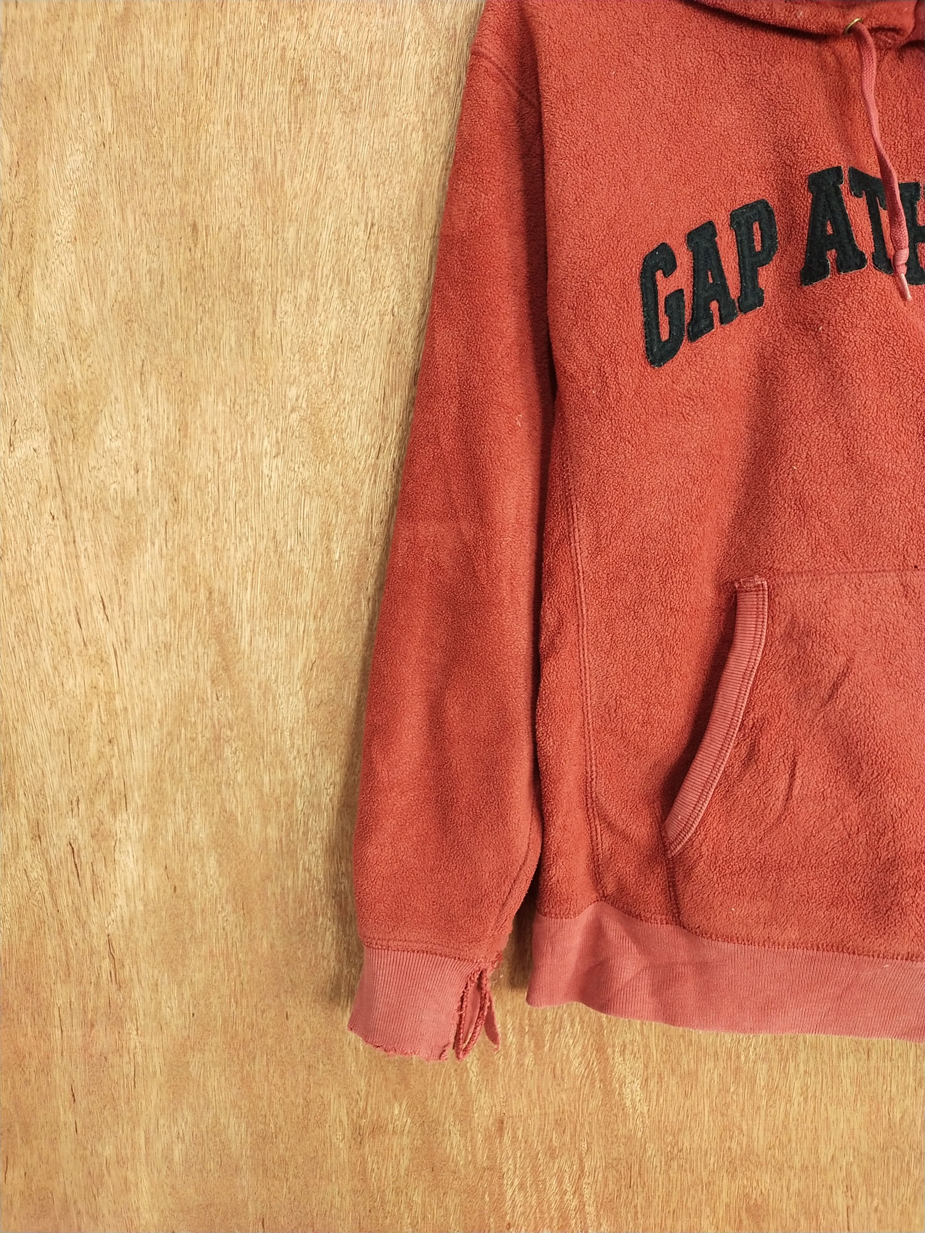 Gap GAP Athletic dark red distressed sweatshirt hoodie #S185 Size US M / EU 48-50 / 2 - 6 Thumbnail