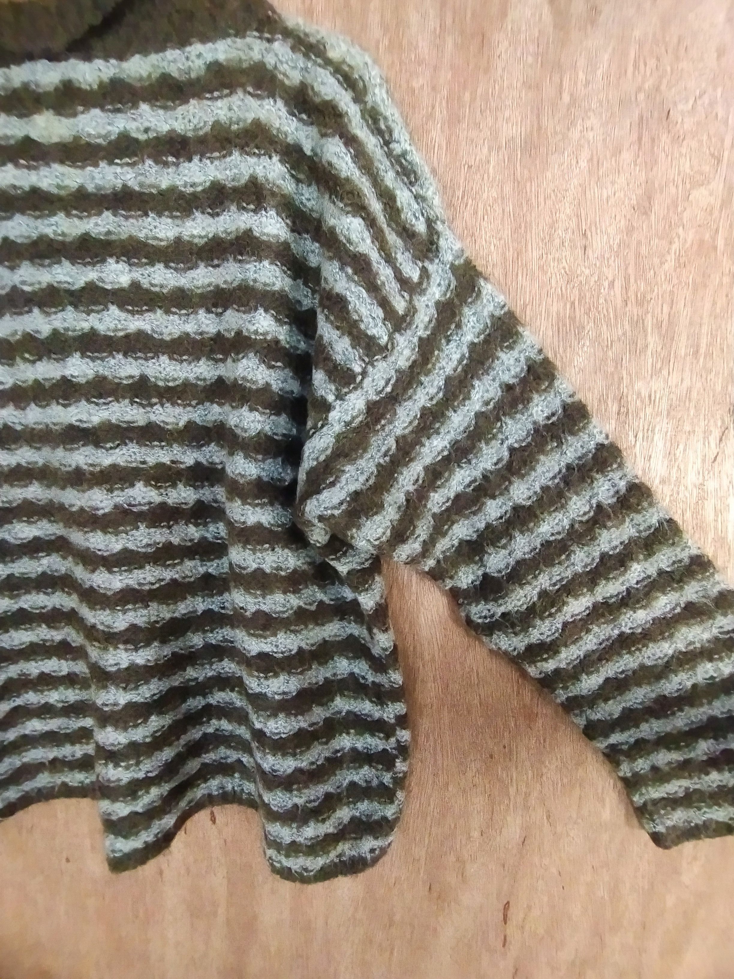 Homespun Knitwear × Japanese Brand × Vintage Gill Gray brown mohair shaggy knitwear vintage #S029 Size US S / EU 44-46 / 1 - 10 Thumbnail