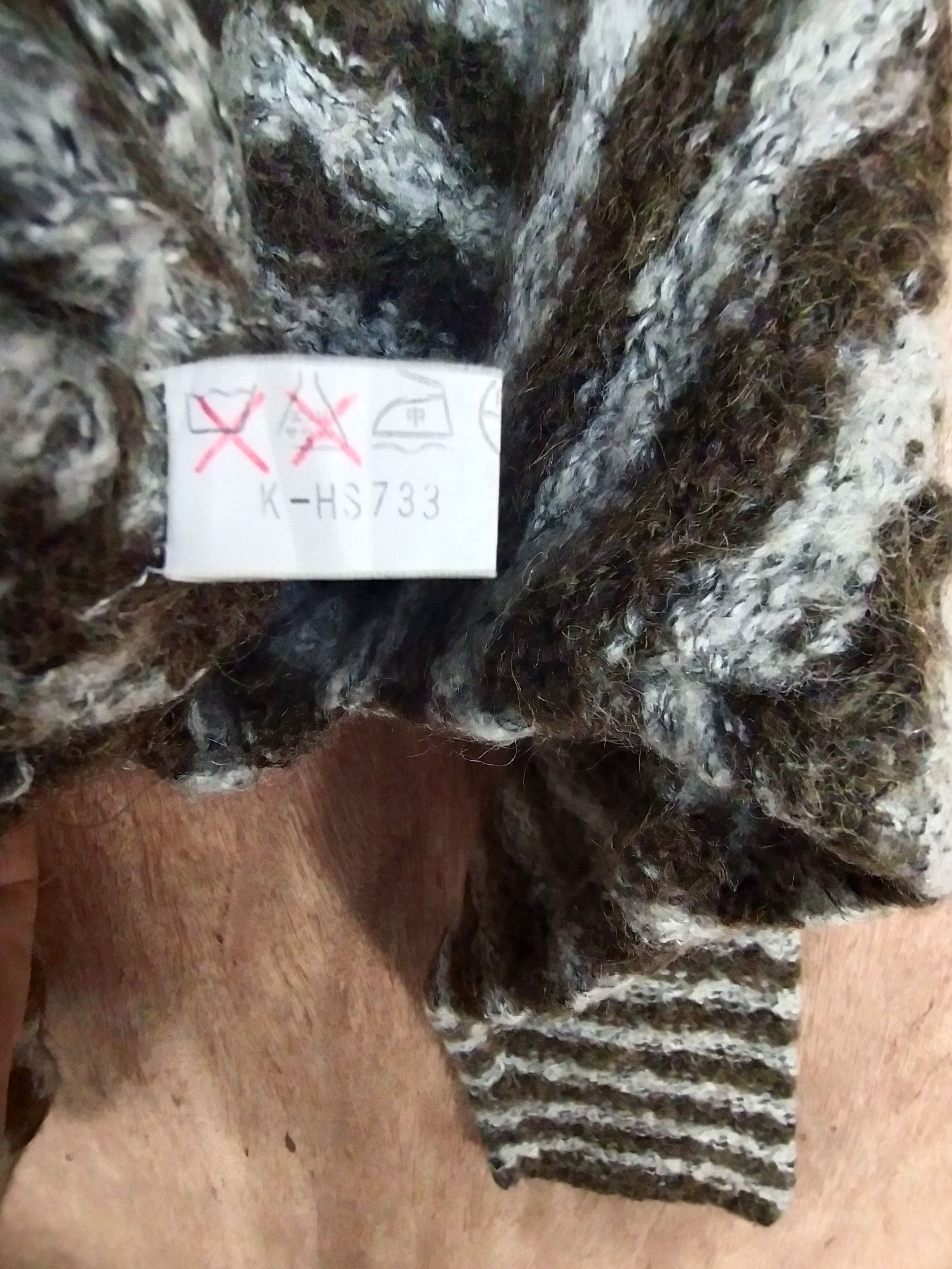 Homespun Knitwear × Japanese Brand × Vintage Gill Gray brown mohair shaggy knitwear vintage #S029 Size US S / EU 44-46 / 1 - 3 Thumbnail