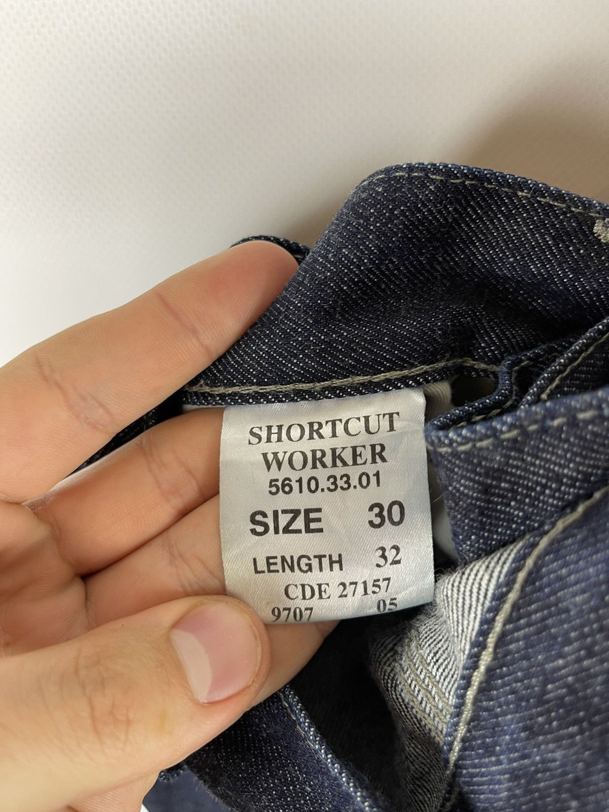 G-Star G-Star Raw USA vintage shortcut worker denim jeans pants Size US 30 / EU 46 - 10 Thumbnail